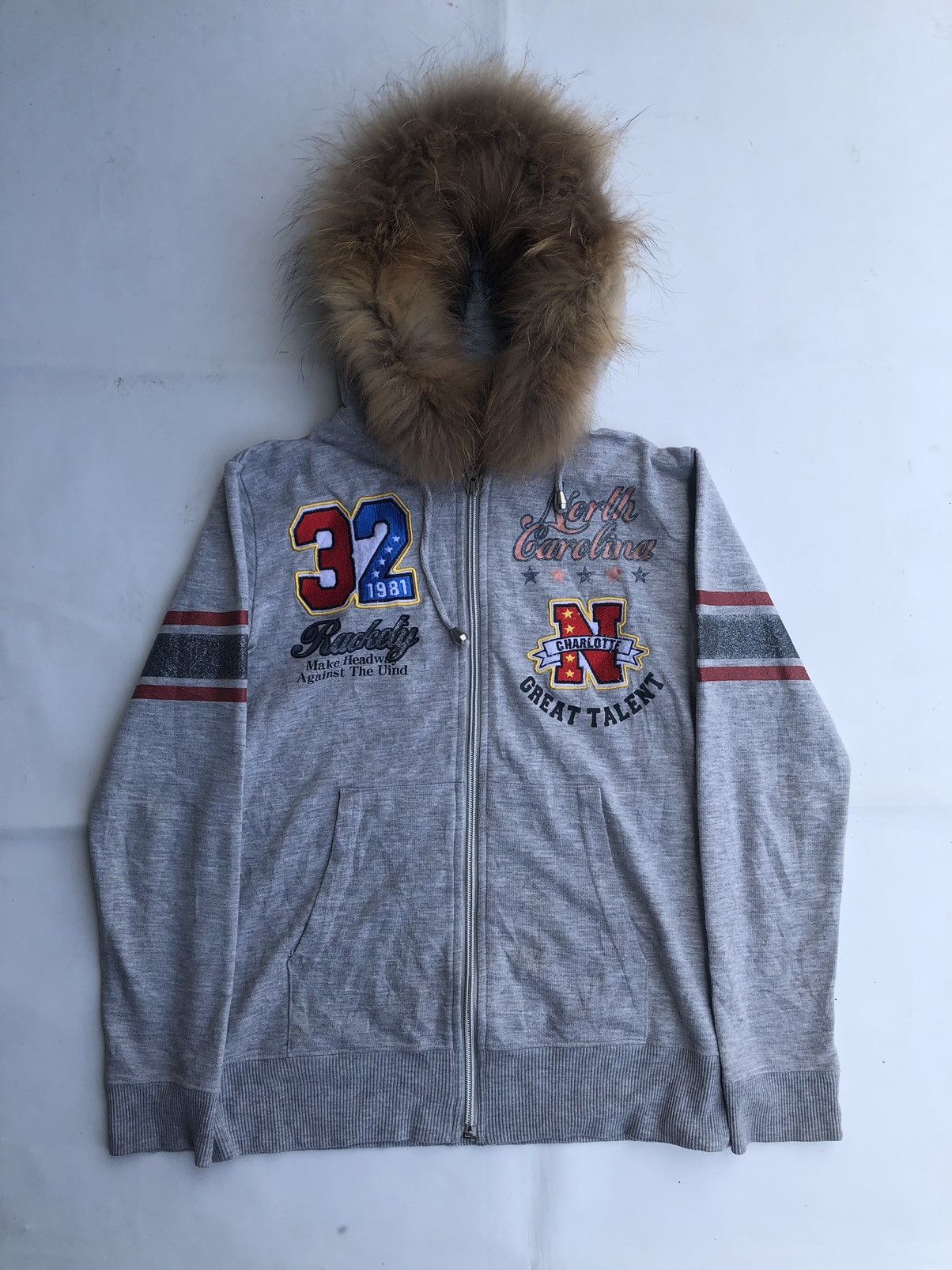 If Six Was Nine Japan Poem Patchwork Fur Hoodie Zipp Ifsix LGB Style Size US M / EU 48-50 / 2 - 1 Thumbnail