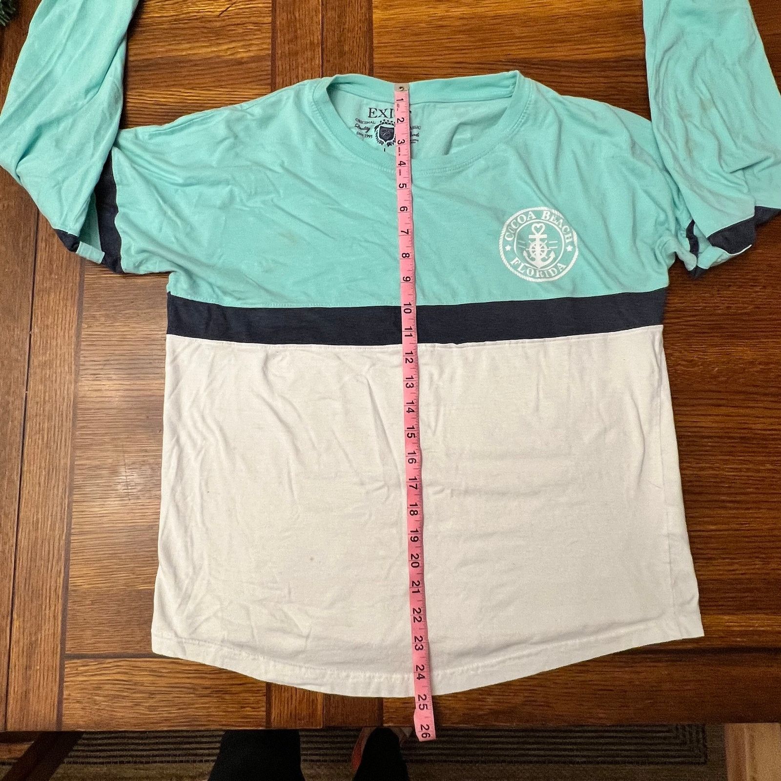 Unknown London Cocoa Beach, Florida Raglan Long Sleeve Shirt Size L / US 10 / IT 46 - 9 Thumbnail
