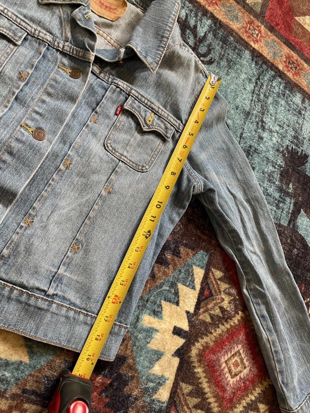 Levi's Levi’s Womens Classic Blue Denim Jacket Size S / US 4 / IT 40 - 5 Thumbnail