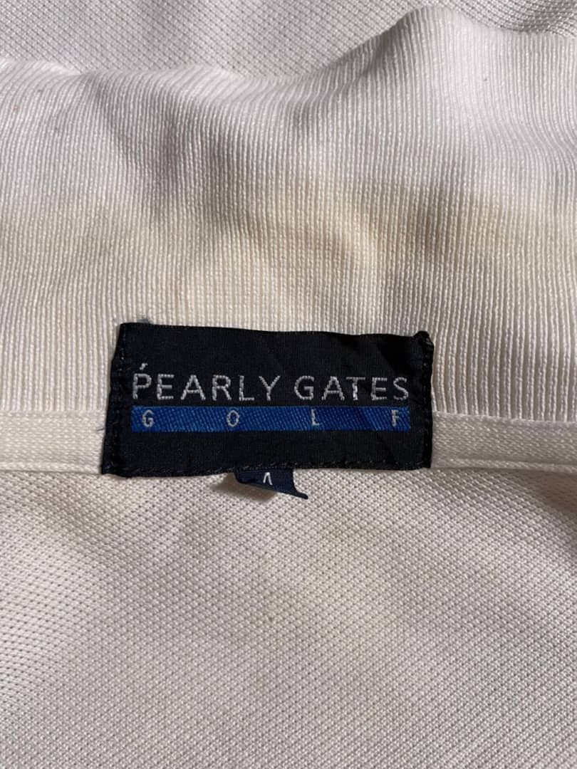 Vintage K5-12 Pearly Gates golf polo single stich vintage made japan Size US L / EU 52-54 / 3 - 15 Thumbnail
