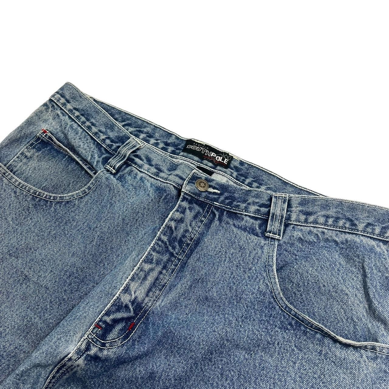 Southpole Vintage Baggy Southpole Denim Light Wash Jeans - Waist: 40” Size US 40 / EU 56 - 4 Thumbnail