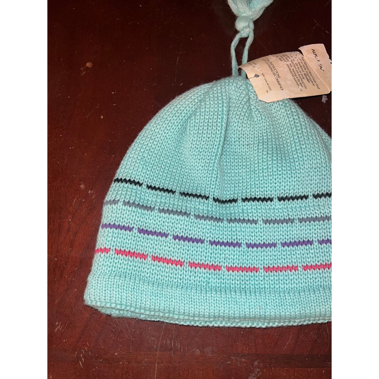 Vintage Vintage Wigwam Beanie Alpine Cap Wool Blue Headwear VTG NWT Size ONE SIZE - 2 Thumbnail