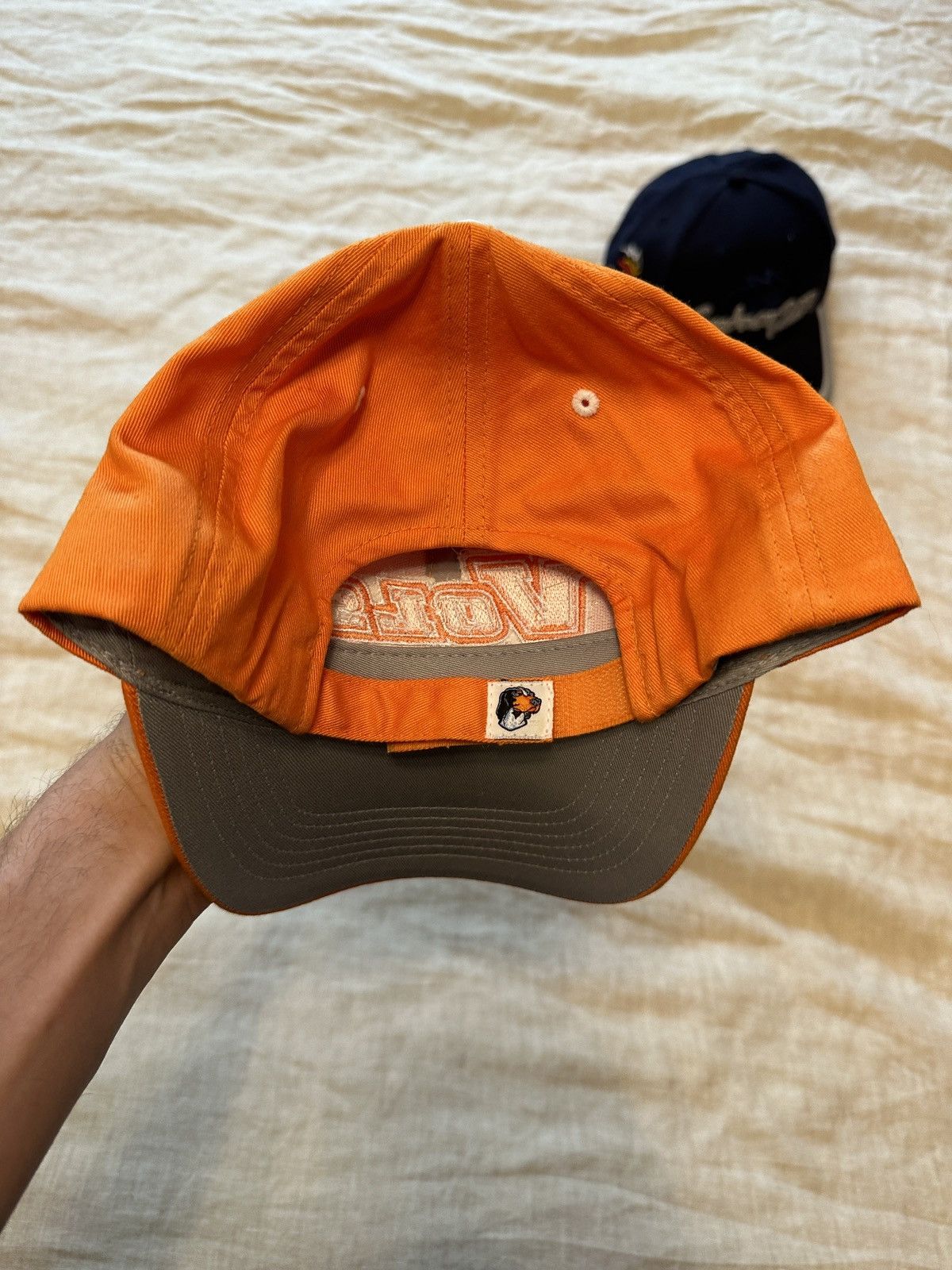 Vintage Vintage Orange Tennessee VOLS Hat OS Size ONE SIZE - 4 Thumbnail