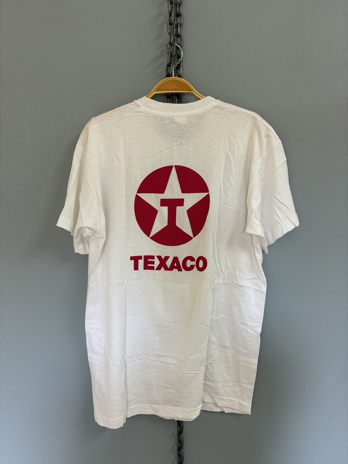 Vintage Vintage 90s Texaco t shirt Size US L / EU 52-54 / 3 - 2 Thumbnail