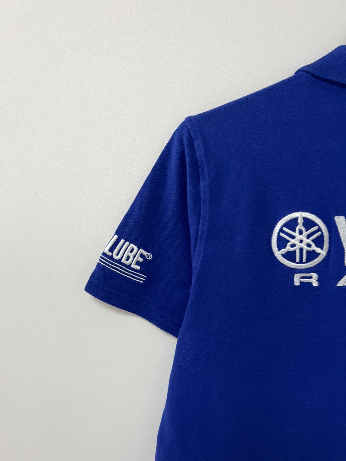 Yamaha Vintage Yamaha Racing Team Polo Motorcycle T shirt Rare sz L Size US L / EU 52-54 / 3 - 15 Thumbnail