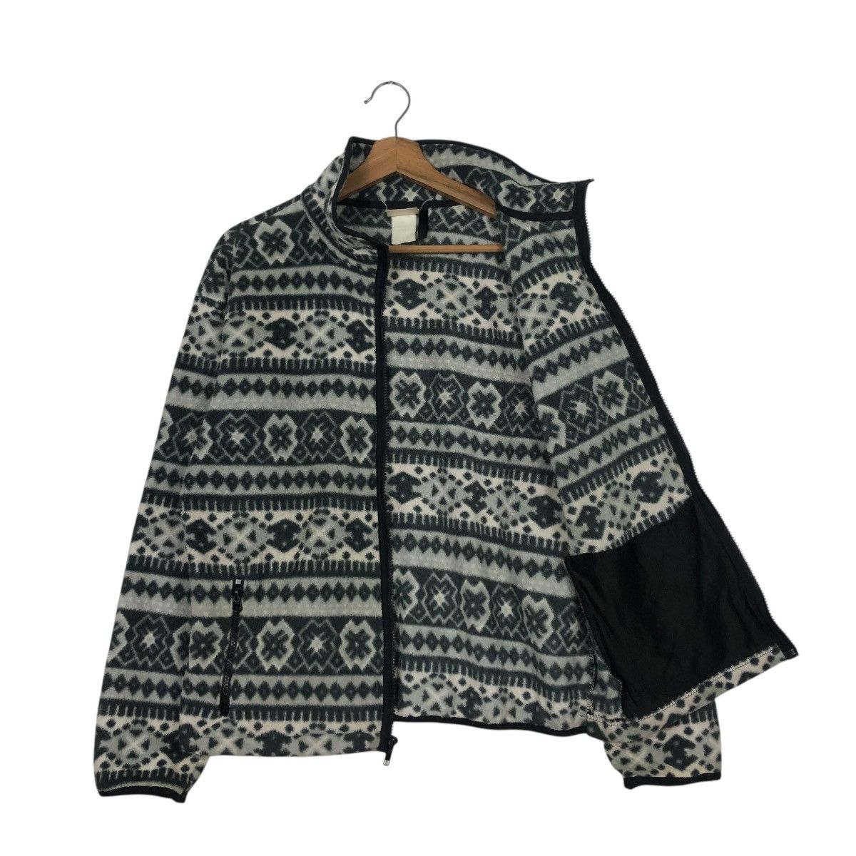 L.L. Bean 🔥VINTAGE ZIPPER FLEECE JACKET L.L.BEAN FREEPORT NAVAJO AZTEC Size US M / EU 48-50 / 2 - 13 Thumbnail