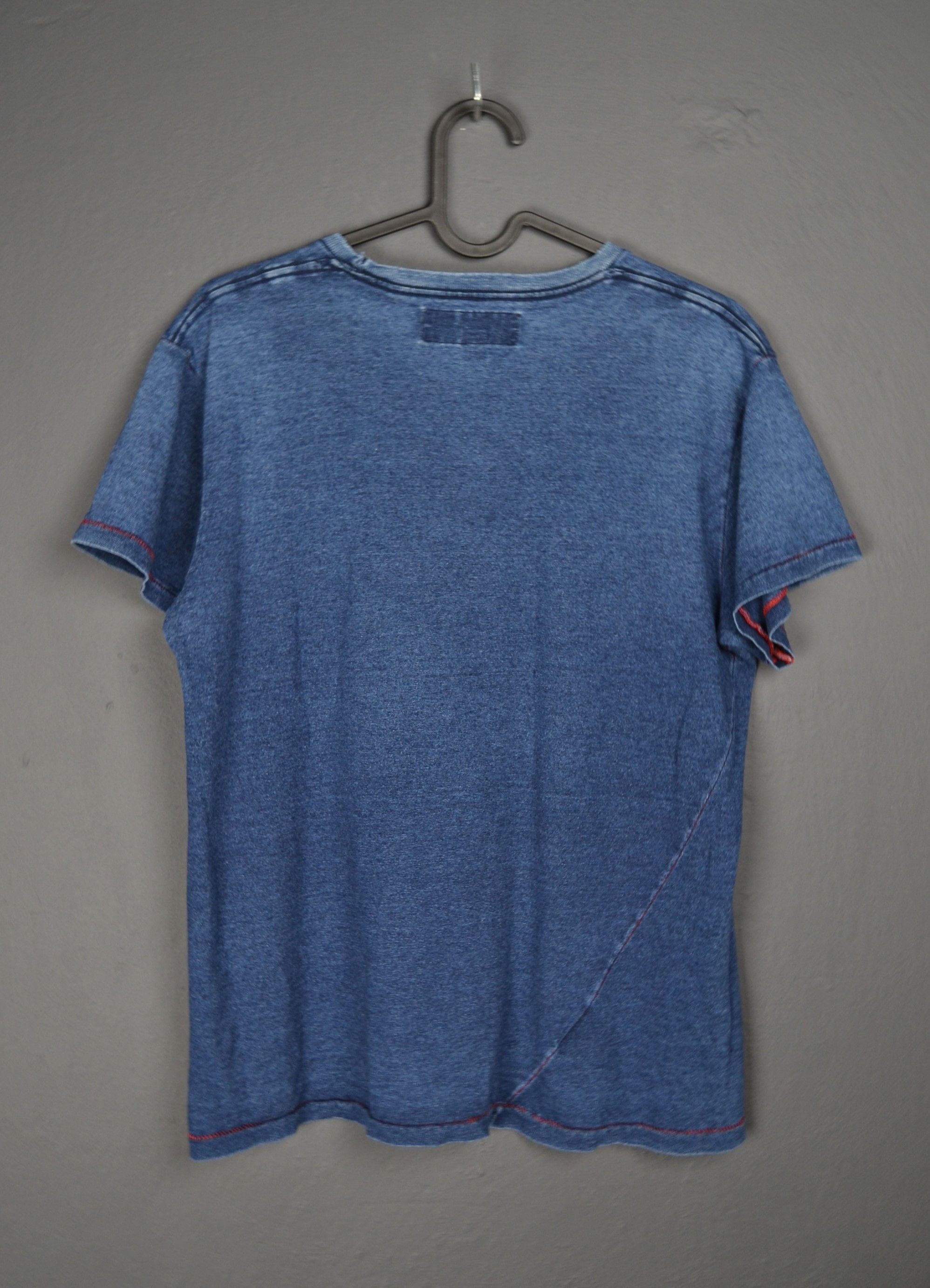18 Waits 18Waits S size Indigo Tornado Seam T-shirt Thrashed Size US S / EU 44-46 / 1 - 8 Thumbnail