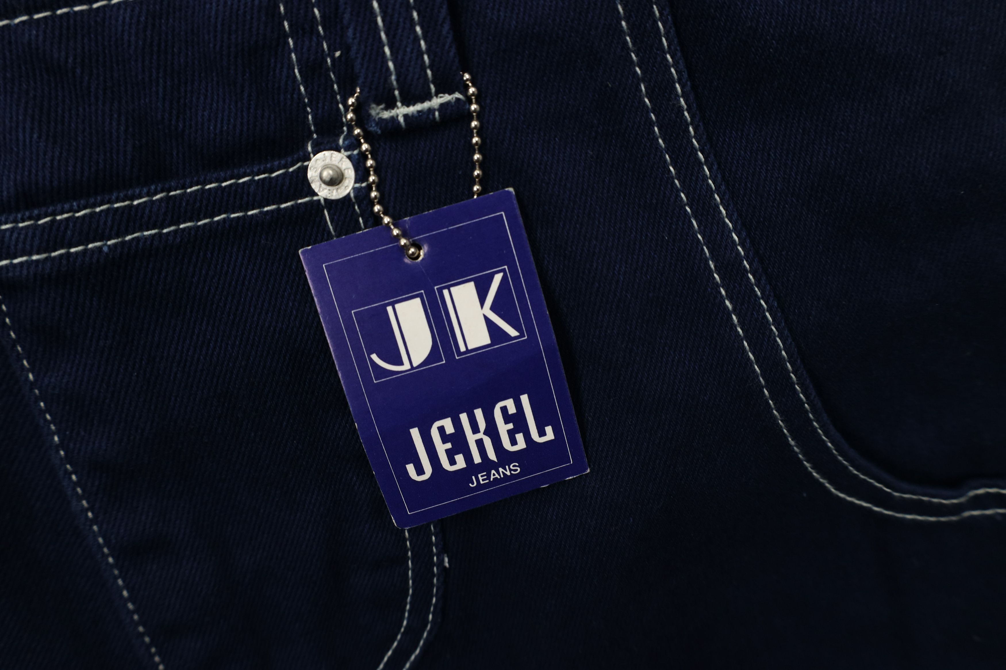 Vintage Deadstock Vintage 90s Streetwear Pocket Wide Leg Jeans Blue Size US 30 / EU 46 - 8 Thumbnail