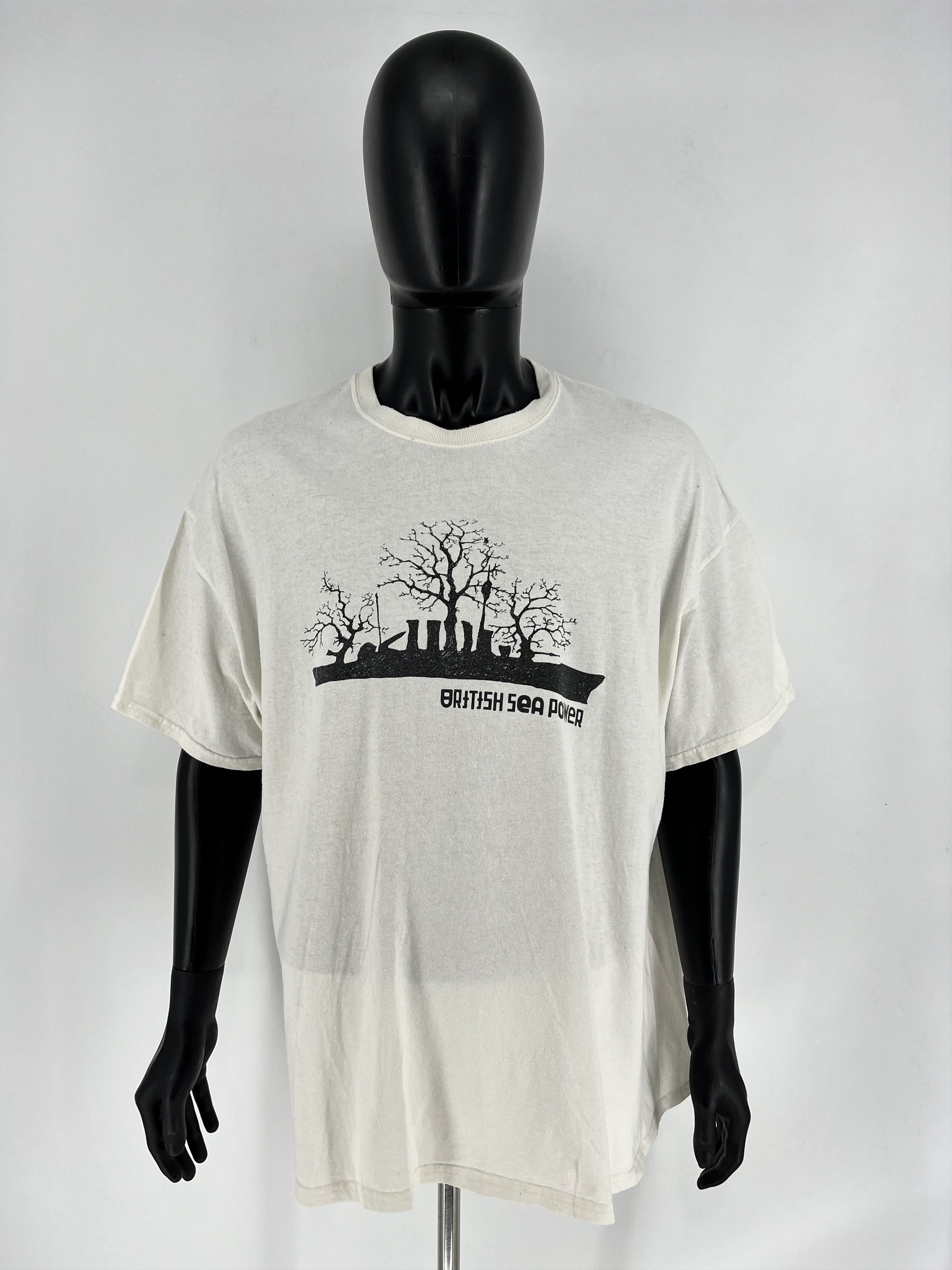 Band Tees × Vintage British Sea Power T Shirt like Shoegaze Britpop Sonic Youth Size US XXL / EU 58 / 5 - 2 Thumbnail