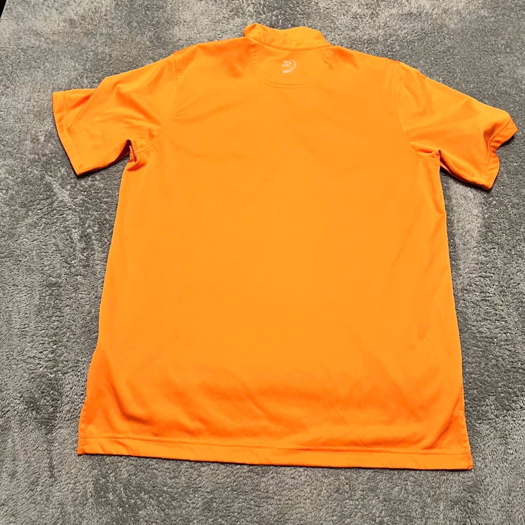 Vintage Zero Restriction Polo Shirt Men XL Orange Performance Tour Series Golf Size US XL / EU 56 / 4 - 2 Thumbnail