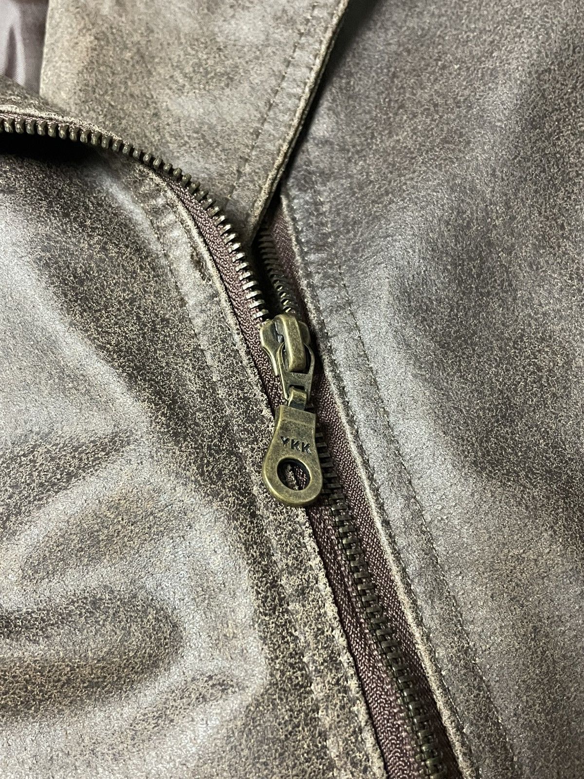 Designer × Vintage Forntline leather jacket vintage Size M / US 6-8 / IT 42-44 - 5 Thumbnail