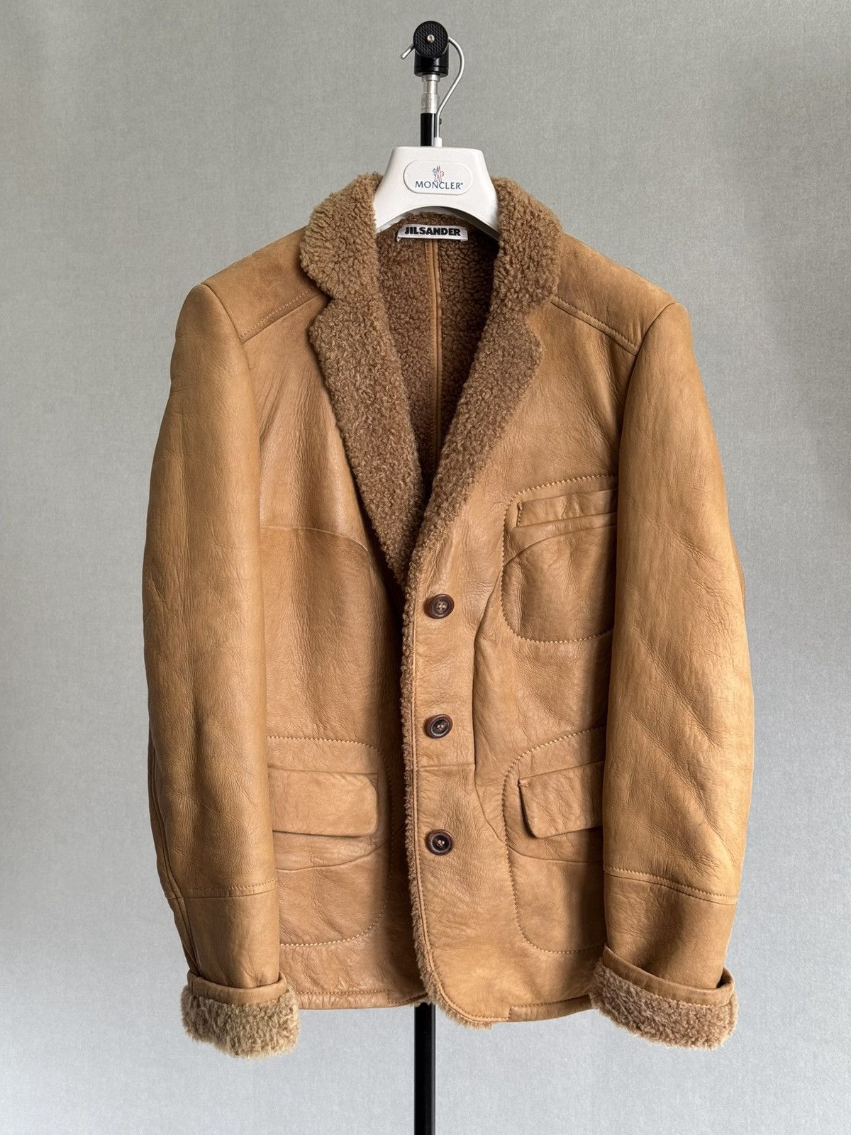 Jil Sander Jil Sander Shearling Size S / US 4 / IT 40 - 1 Thumbnail