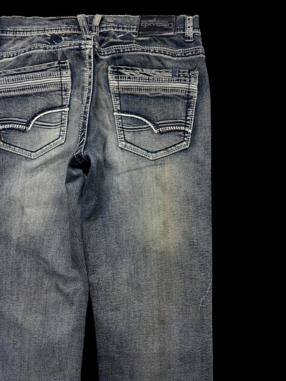 Other Sick 90s Style Oxygen Rusty Mudwash Acid Style Clawmark Jean Size US 31 - 16 Thumbnail