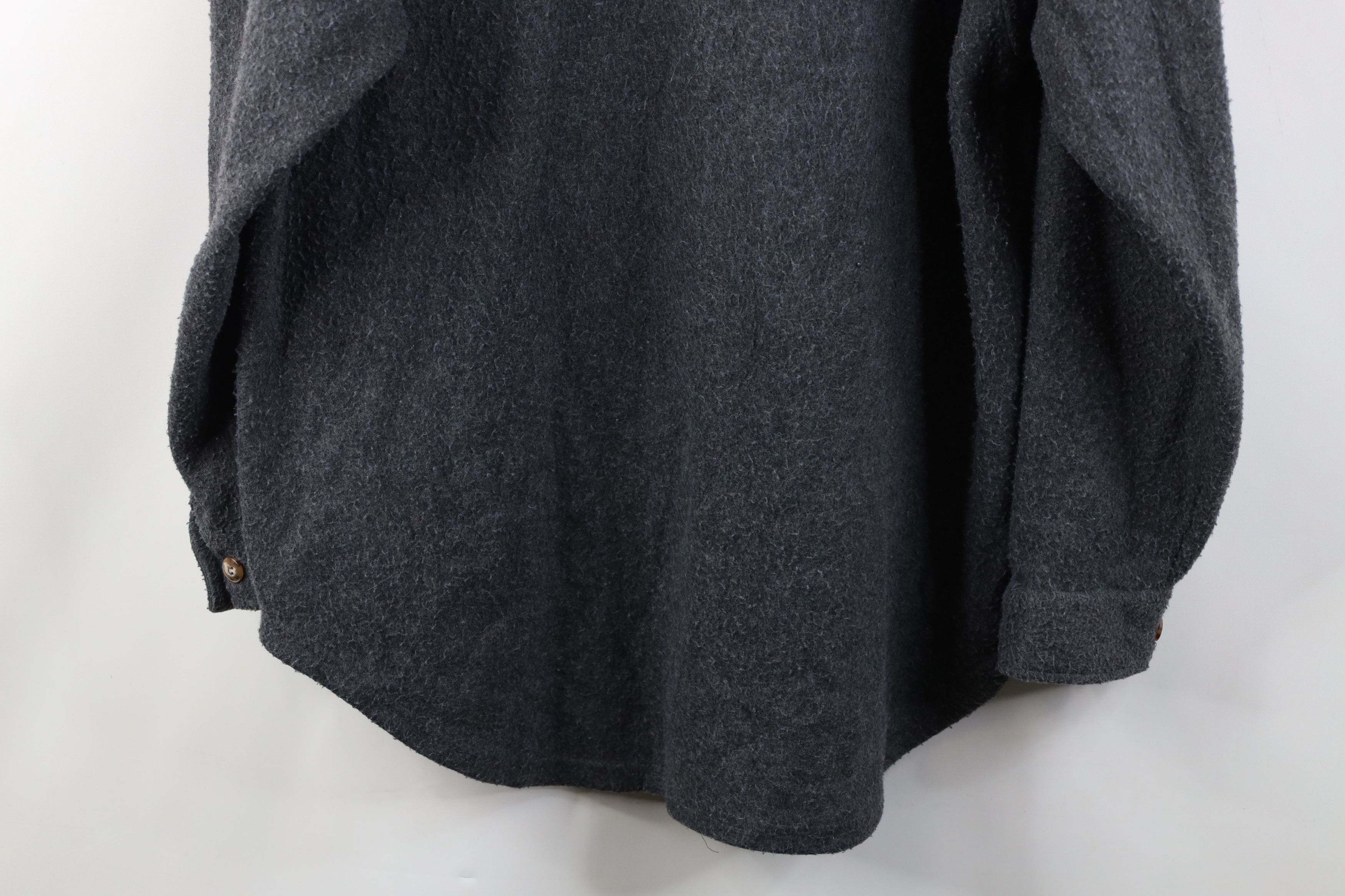 Vintage Vintage 90s Streetwear Fleece Button Shirt Jacket Jac Shirt Size US M / EU 48-50 / 2 - 14 Thumbnail