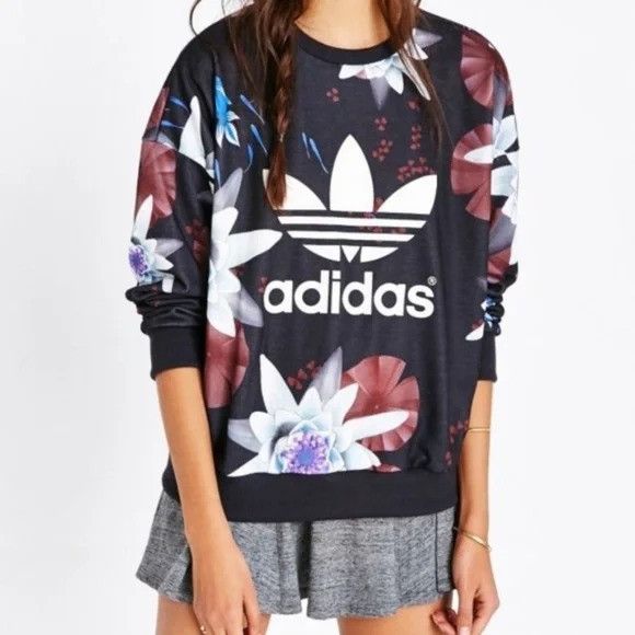 Adidas Adidas | Limited Edition | Lotus Pullover Size M / US 6-8 / IT 42-44 - 1 Thumbnail