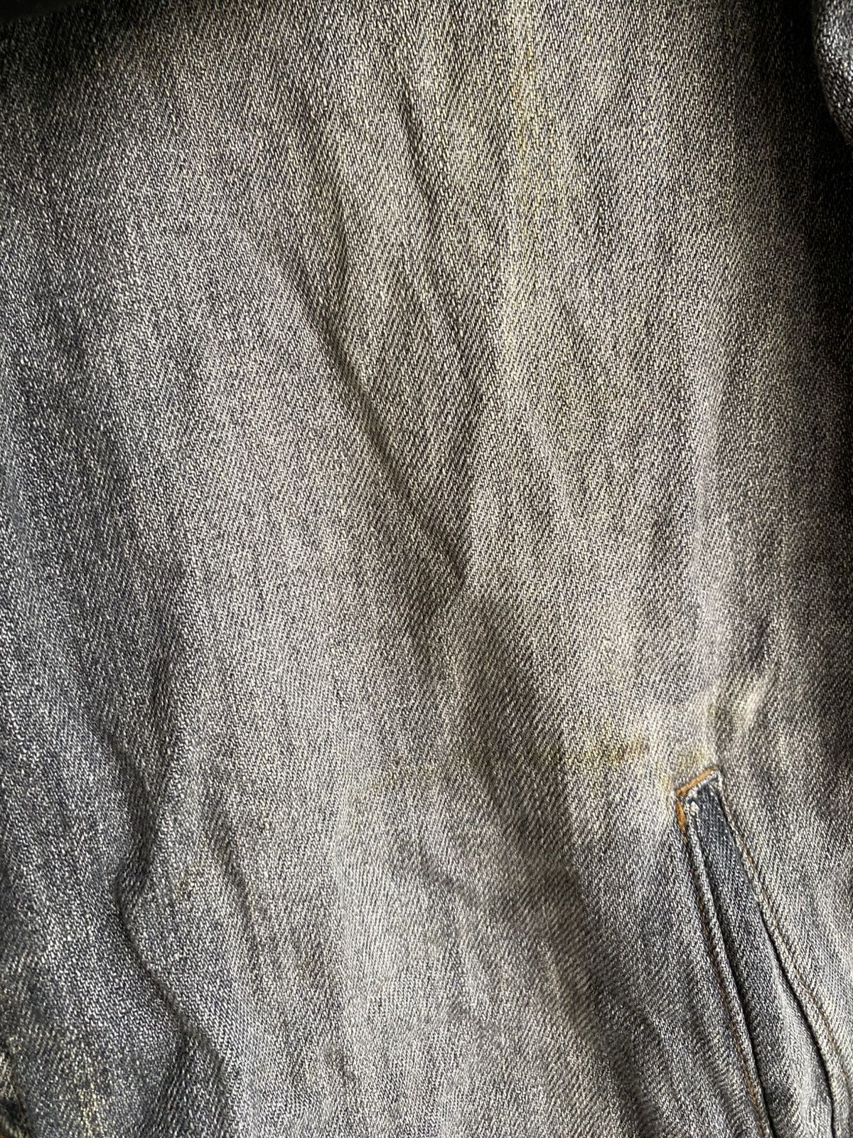 Japanese Brand Braitone Washed Denim Jacket Vintage Japanese Style Grey Size US L / EU 52-54 / 3 - 6 Thumbnail