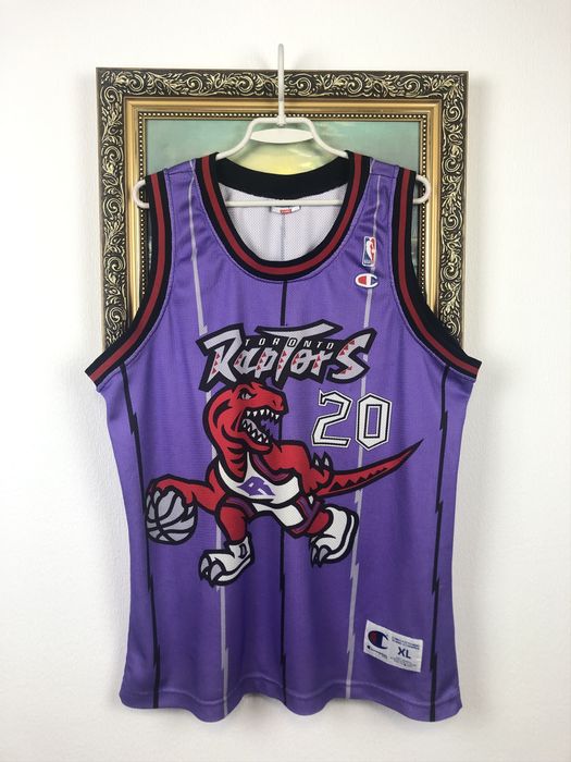 Vintage Vintage Champion Damon Stoudemire Toronto Raptors NBA