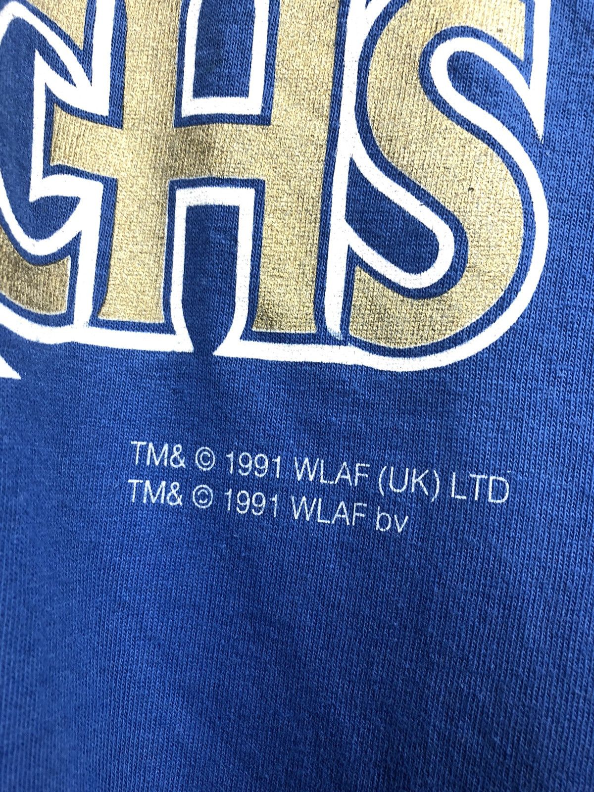 Vintage London monarchs 1991 T-shirts vintage WLAF Size US XL / EU 56 / 4 - 3 Thumbnail