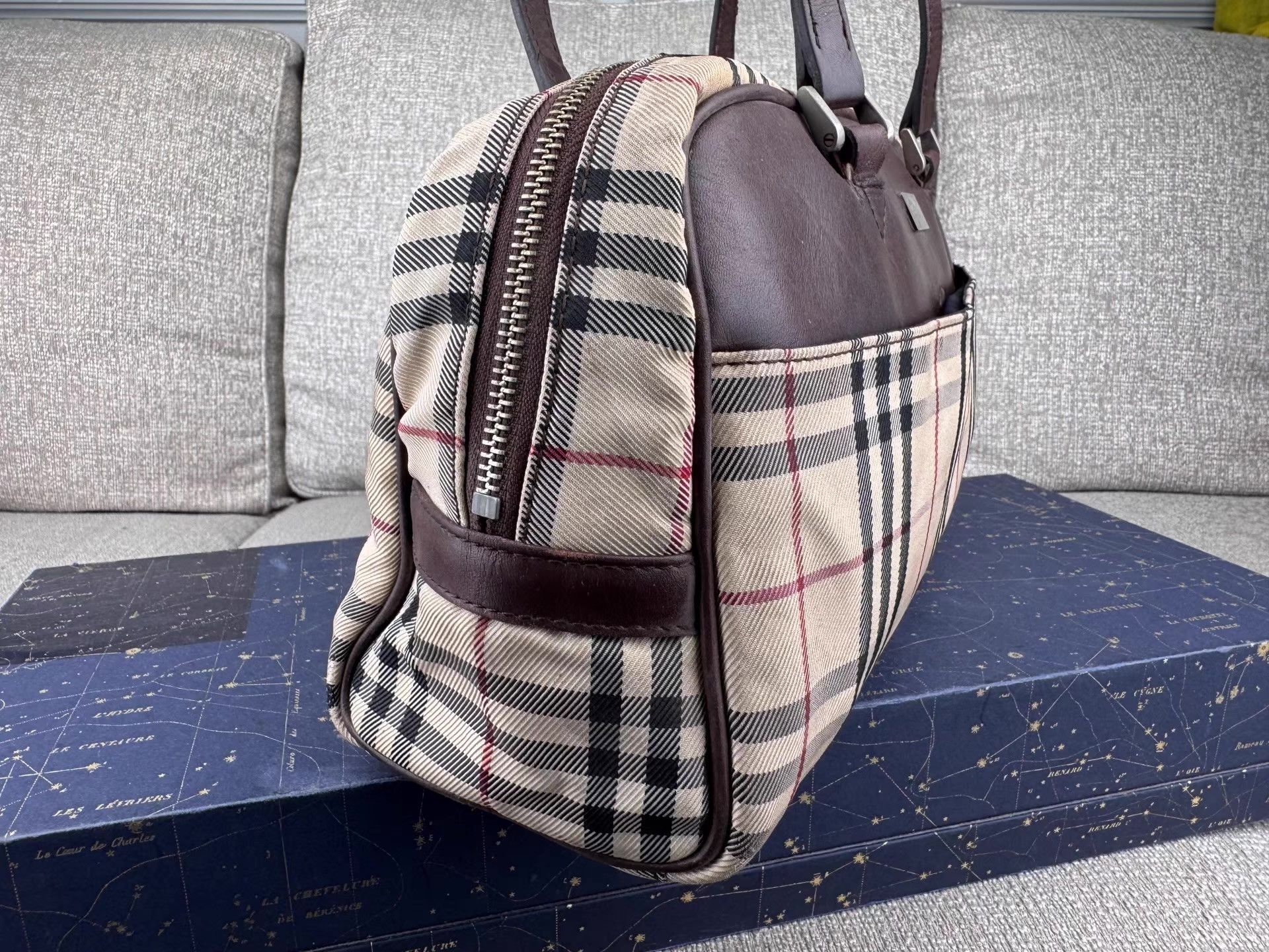 Burberry Burberry Vintage Baguette Women's Shoulder Bag Ｑ27 Size ONE SIZE - 6 Thumbnail