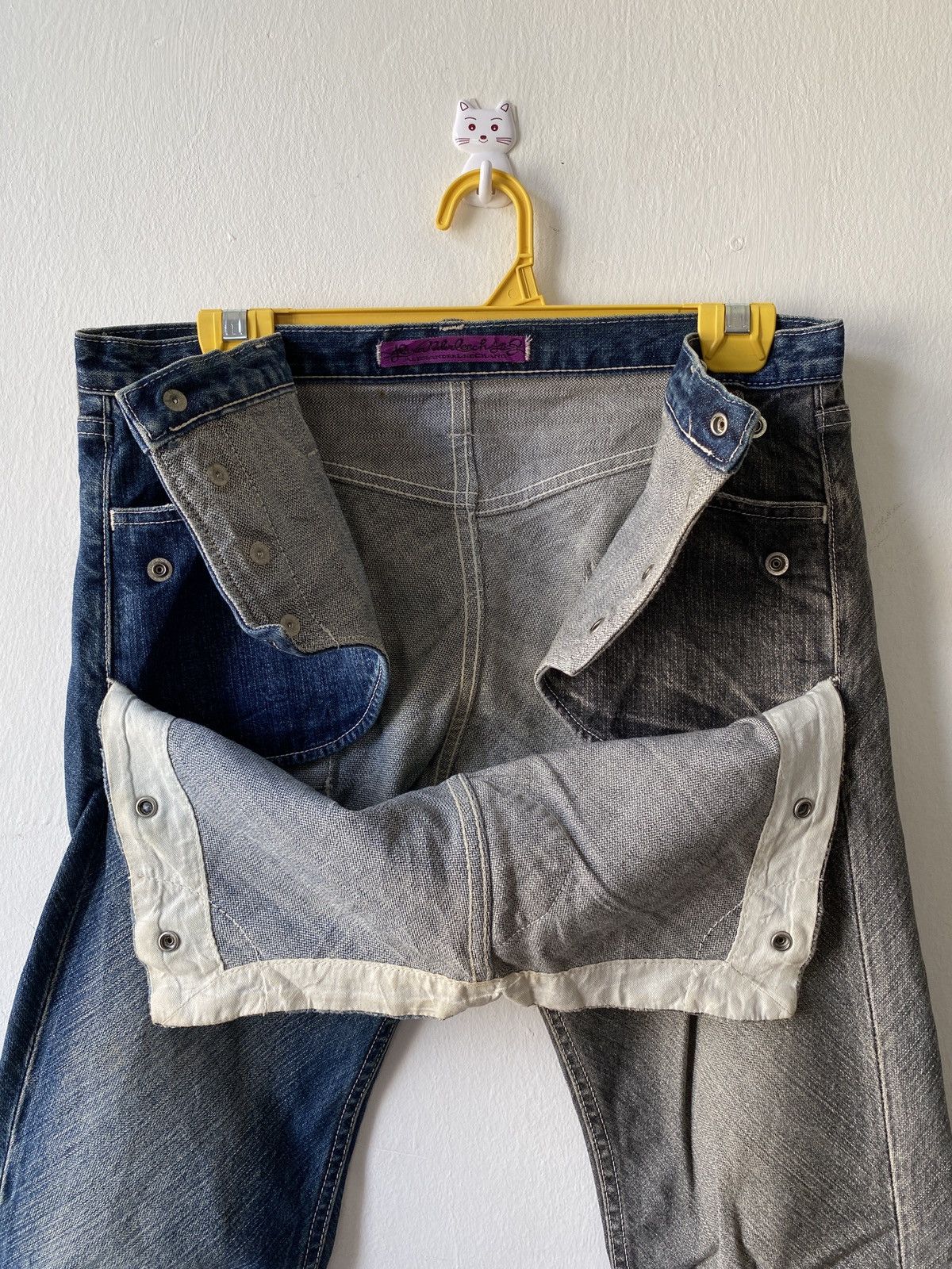 Alexander Lee Chang × Japanese Brand × Seditionaries Alexander Lee Chang Hybrid Design Denim Size US 30 / EU 46 - 8 Thumbnail