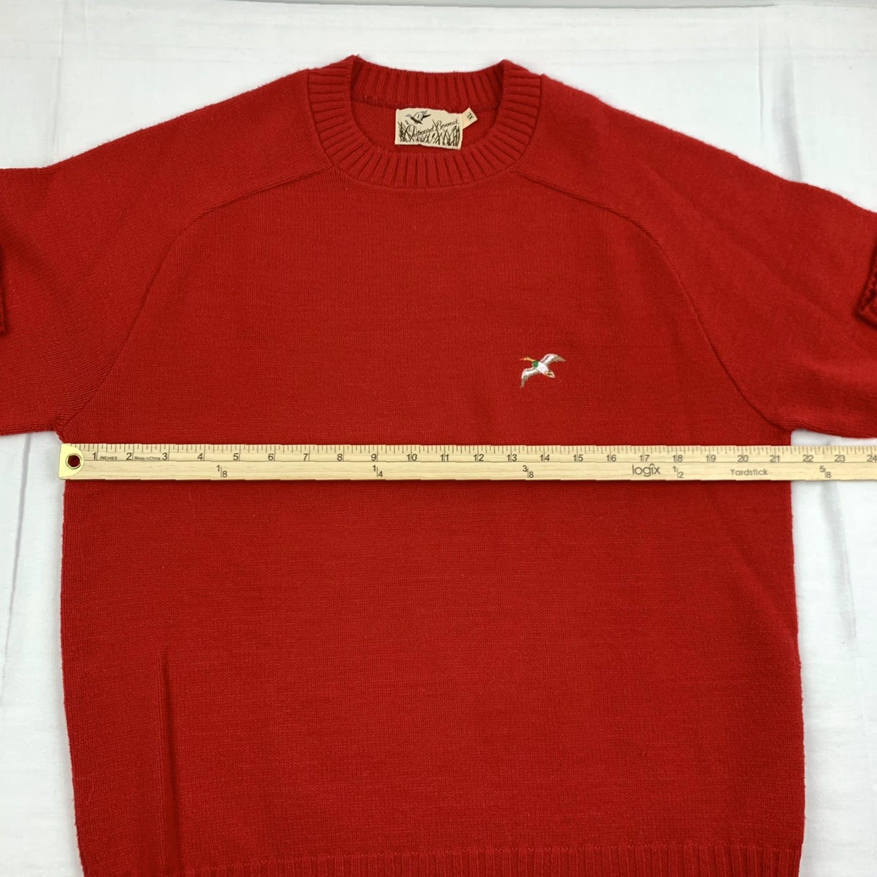 Vintage Vintage Outward Bound Sweater Adult XL Red Knitted Pullover Crewneck Outdoors Size US XL / EU 56 / 4 - 5 Thumbnail