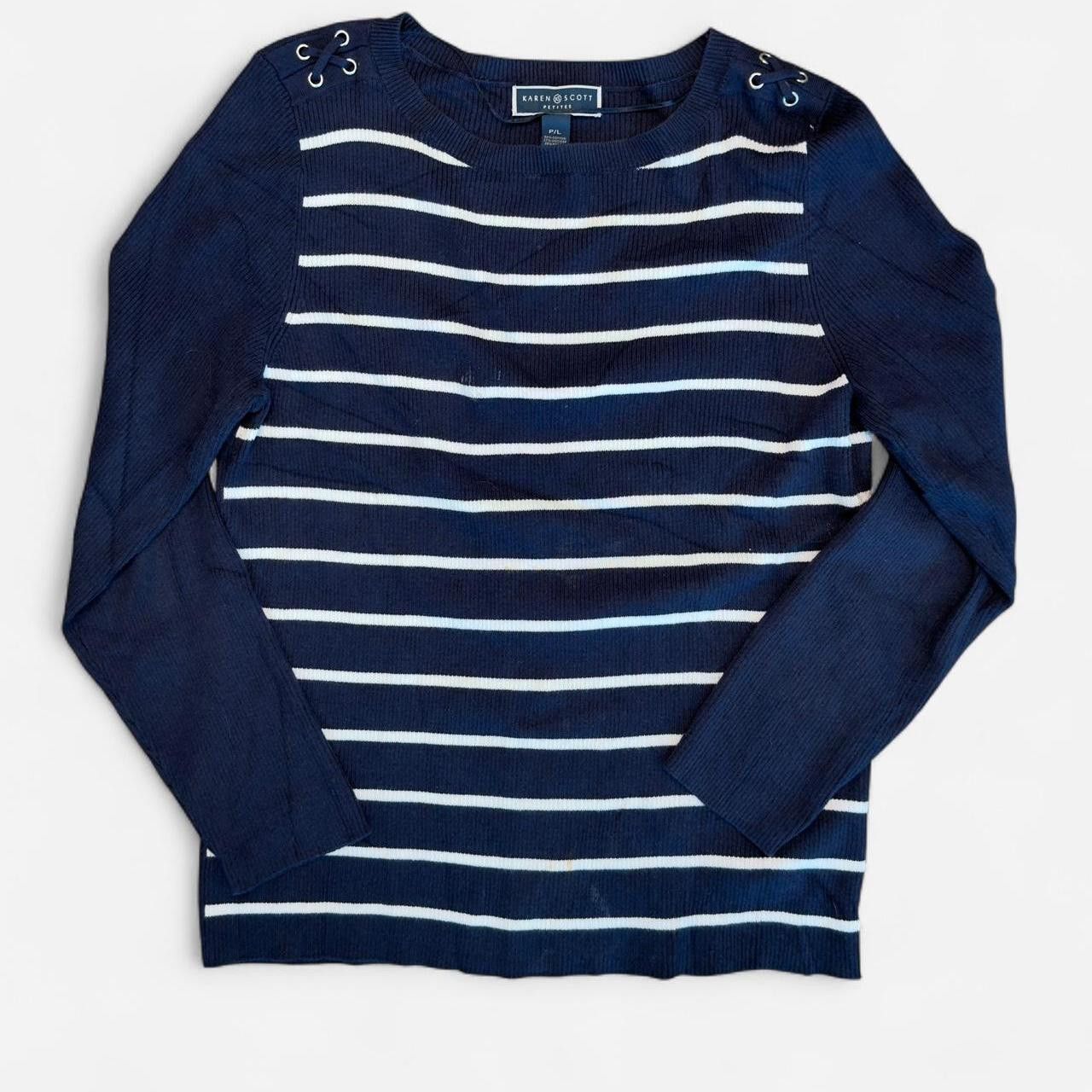 Other Karen Scott Women's navy blue Jumpers Size US 27 - 1 Thumbnail