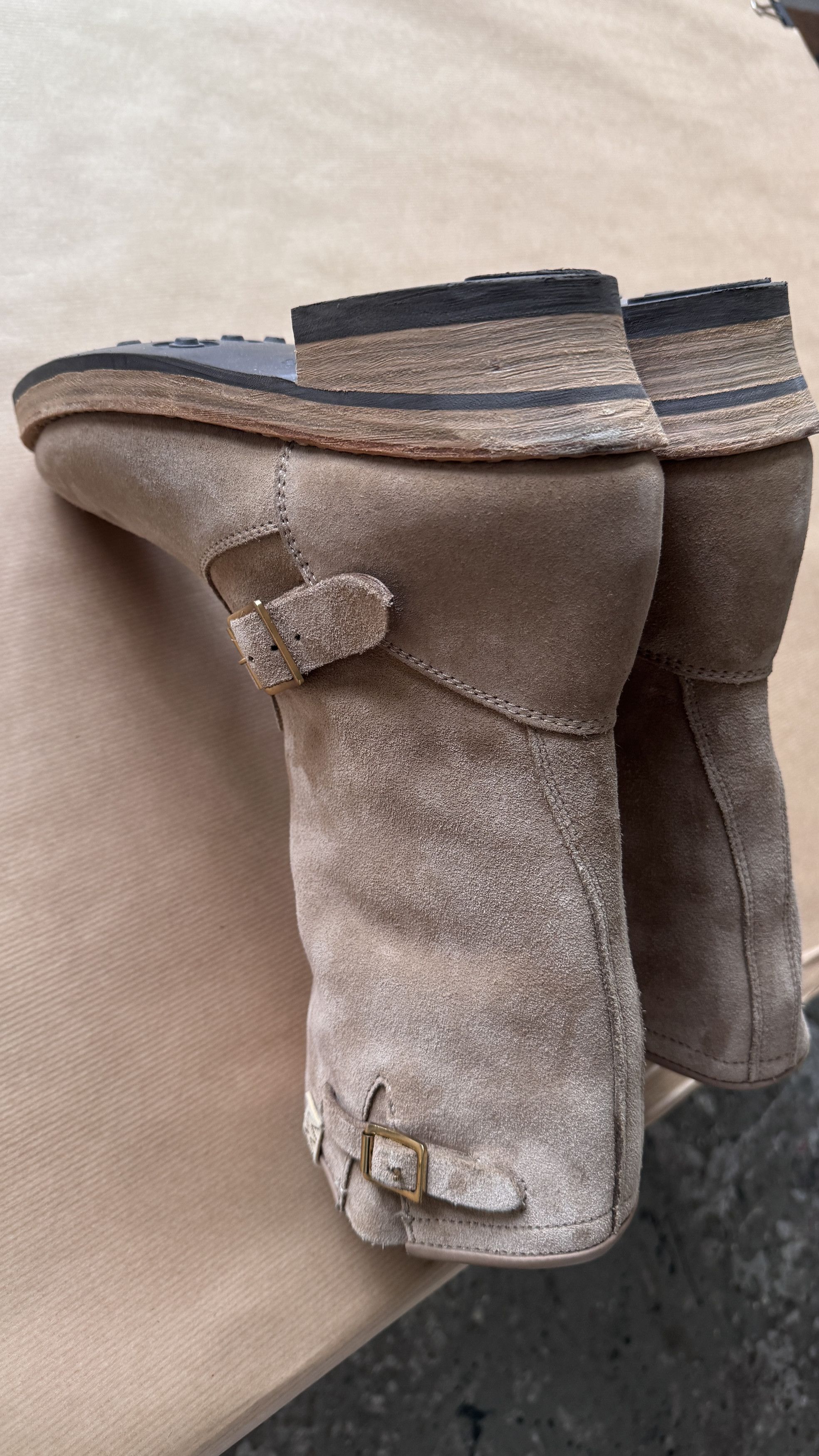 Visvim aa . 8.5 . as new T.W.O. FOLK (SUEDE) 0120102002007 Size US 8.5 / EU 41-42 - 11 Thumbnail