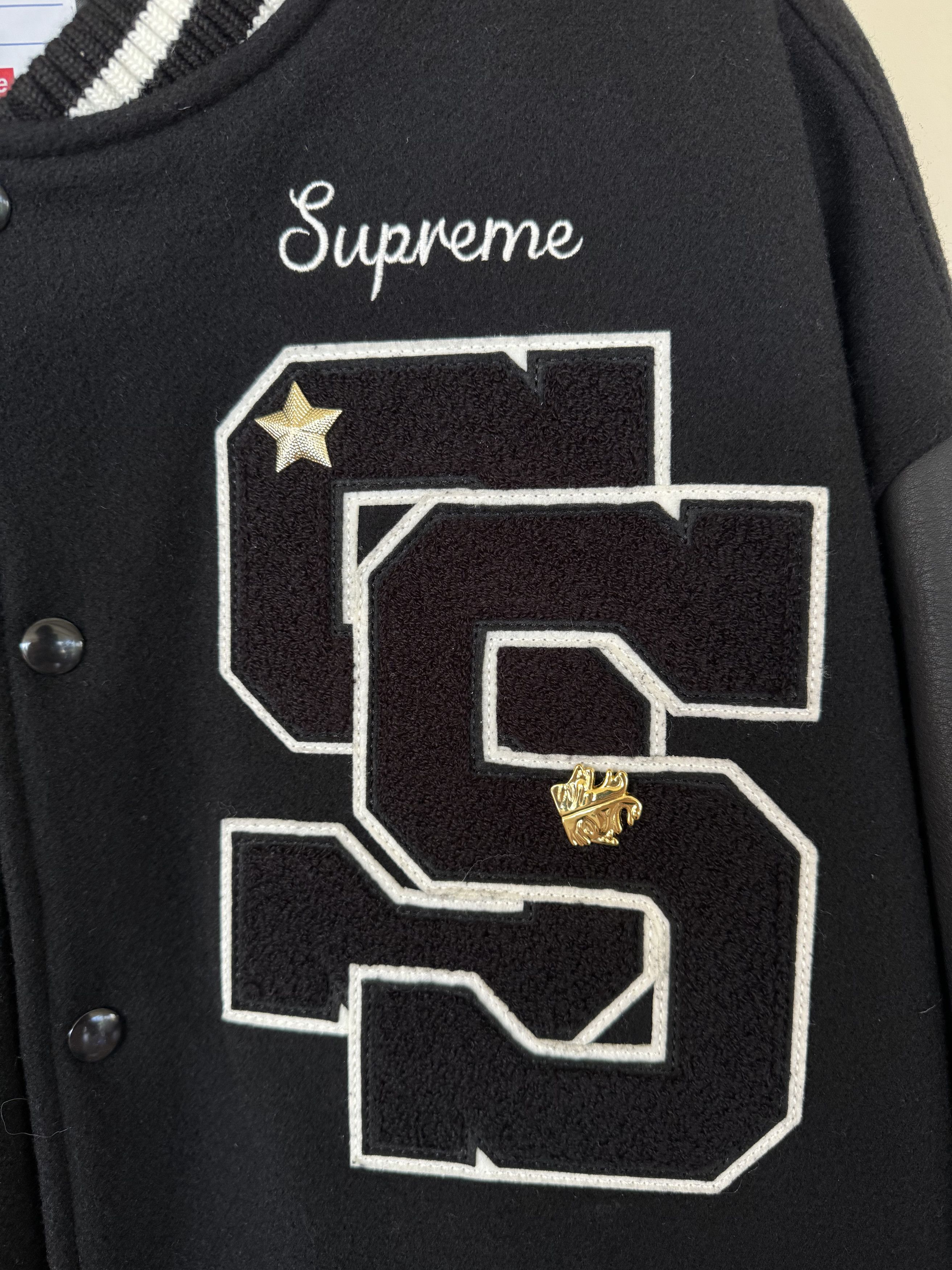 Supreme Supreme 94 Varsity Jacket NWT Size US L / EU 52-54 / 3 - 6 Thumbnail