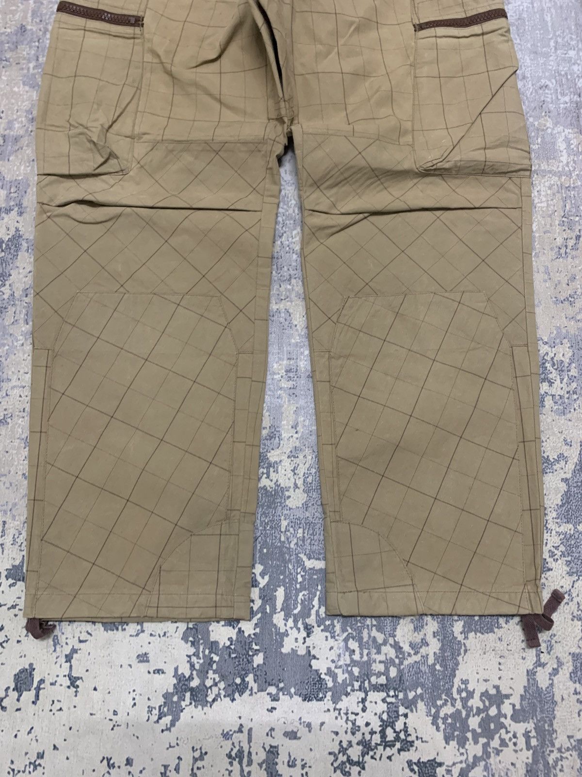 Japanese Brand Tilt Japanese Brand Plaid Cargo Pants Baggy Khaki Y2K Size US 30 / EU 46 - 3 Thumbnail