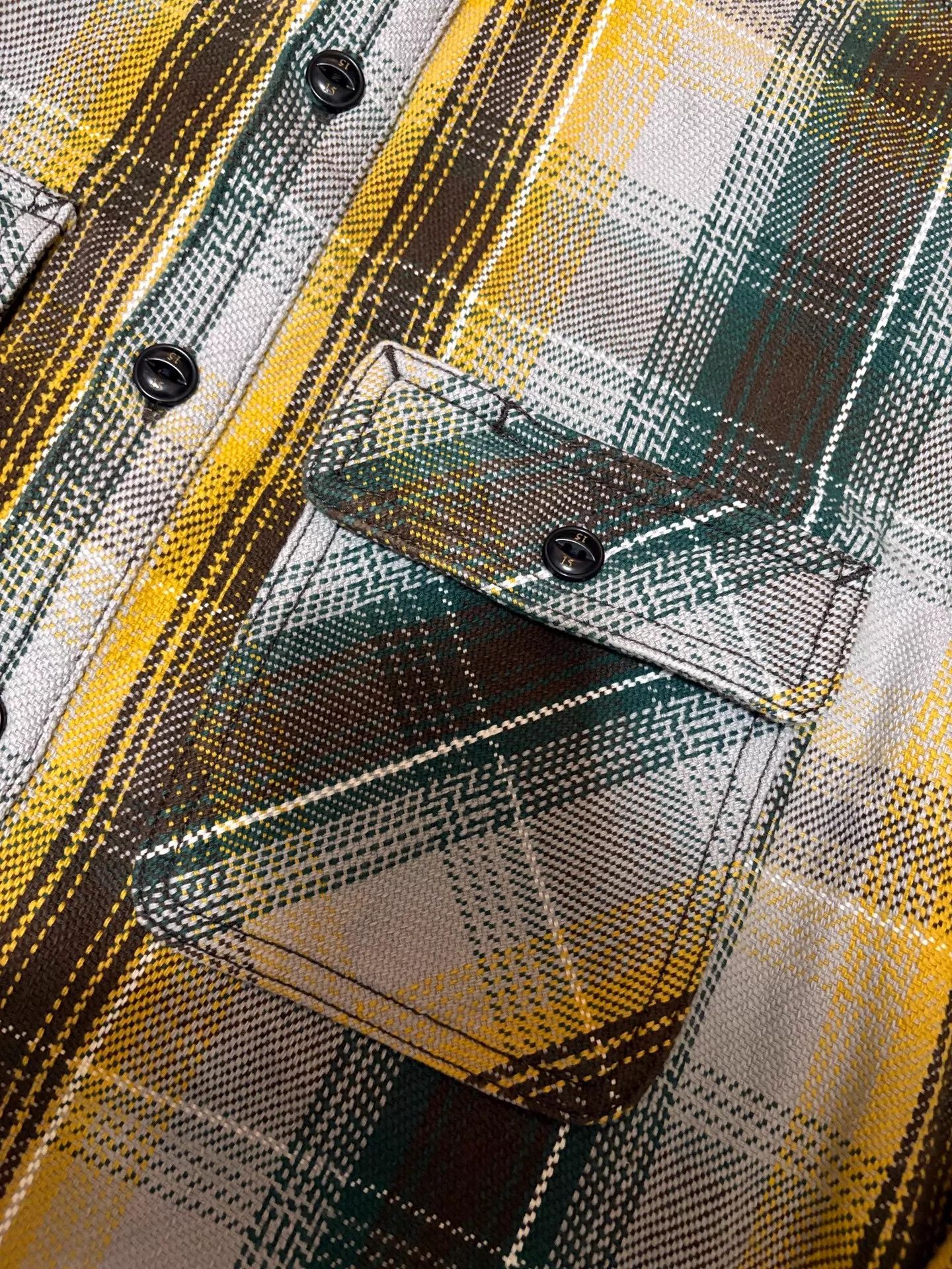 Neighborhood NEIGHBORHOOD C-SHIRT Checked L/S Heavyweight Shirt L Size US L / EU 52-54 / 3 - 4 Thumbnail