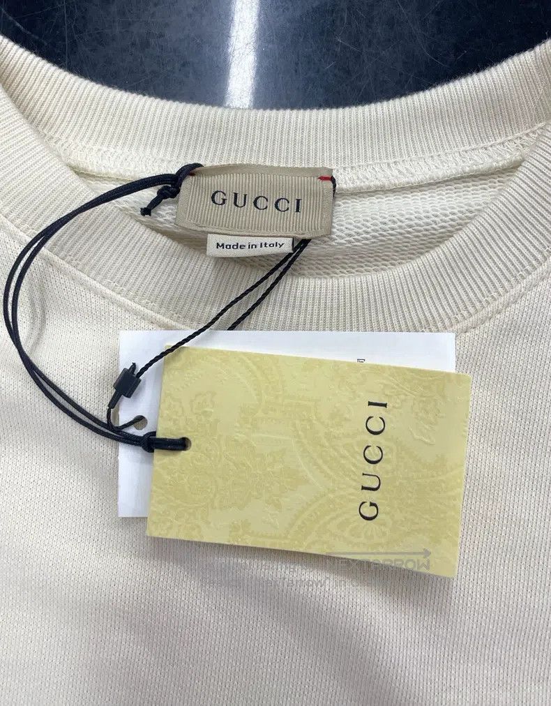 Gucci Gucci Size10 Letter star logo printed apricot-coloured swea Size M / US 6-8 / IT 42-44 - 5 Thumbnail