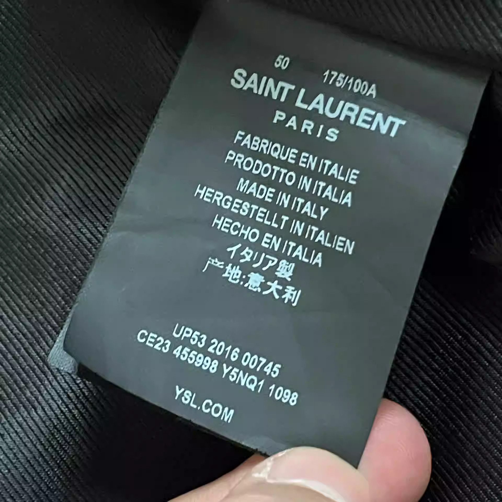 Saint Laurent Paris Saint Laurent Bloodtooth Leather Jacket-2505 Size US M / EU 48-50 / 2 - 2 Thumbnail