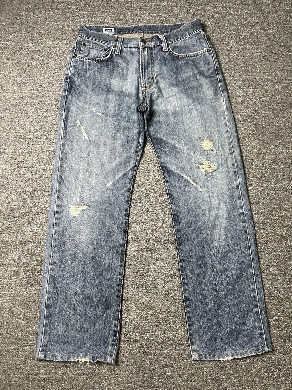 Edwin × Vintage Vintage EDWIN Men’s Straight Cut Jeans (91) Size US 31 - 1 Thumbnail