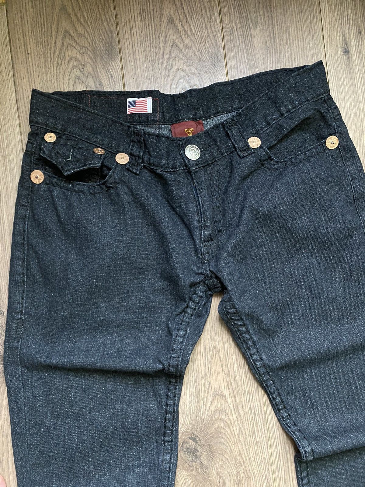 True Religion × Vintage Vintage True Religion Denim Jeans Pants Size 38 Size US 38 / EU 54 - 5 Thumbnail