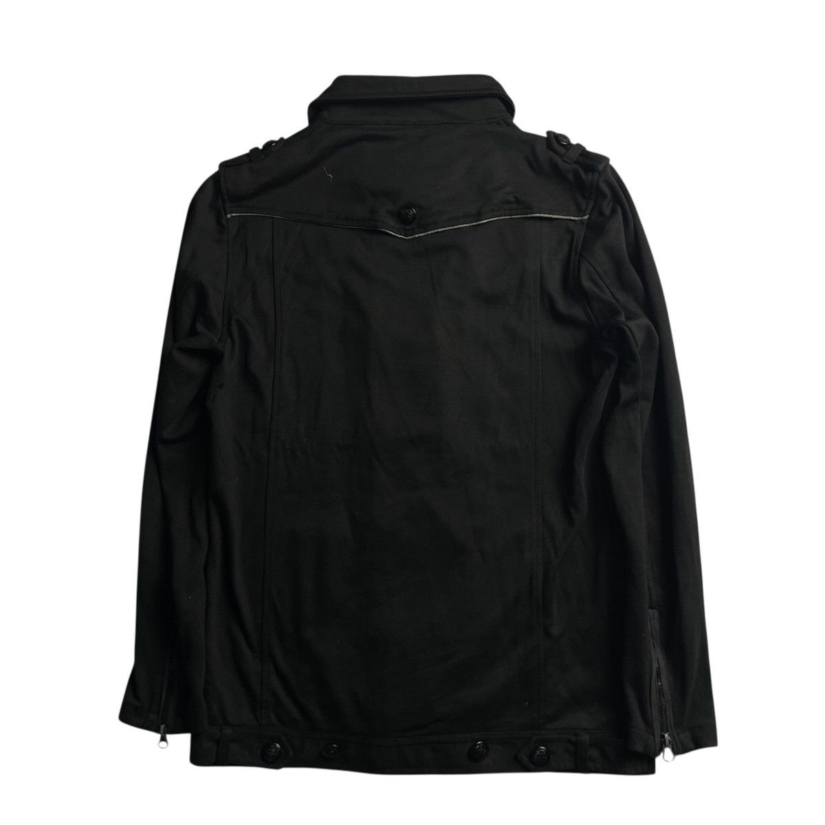 14th Addiction 🇯🇵 HALHAM FULL ZIP BUTTON UP PUNK GOTHIC JACKET Size US L / EU 52-54 / 3 - 3 Thumbnail