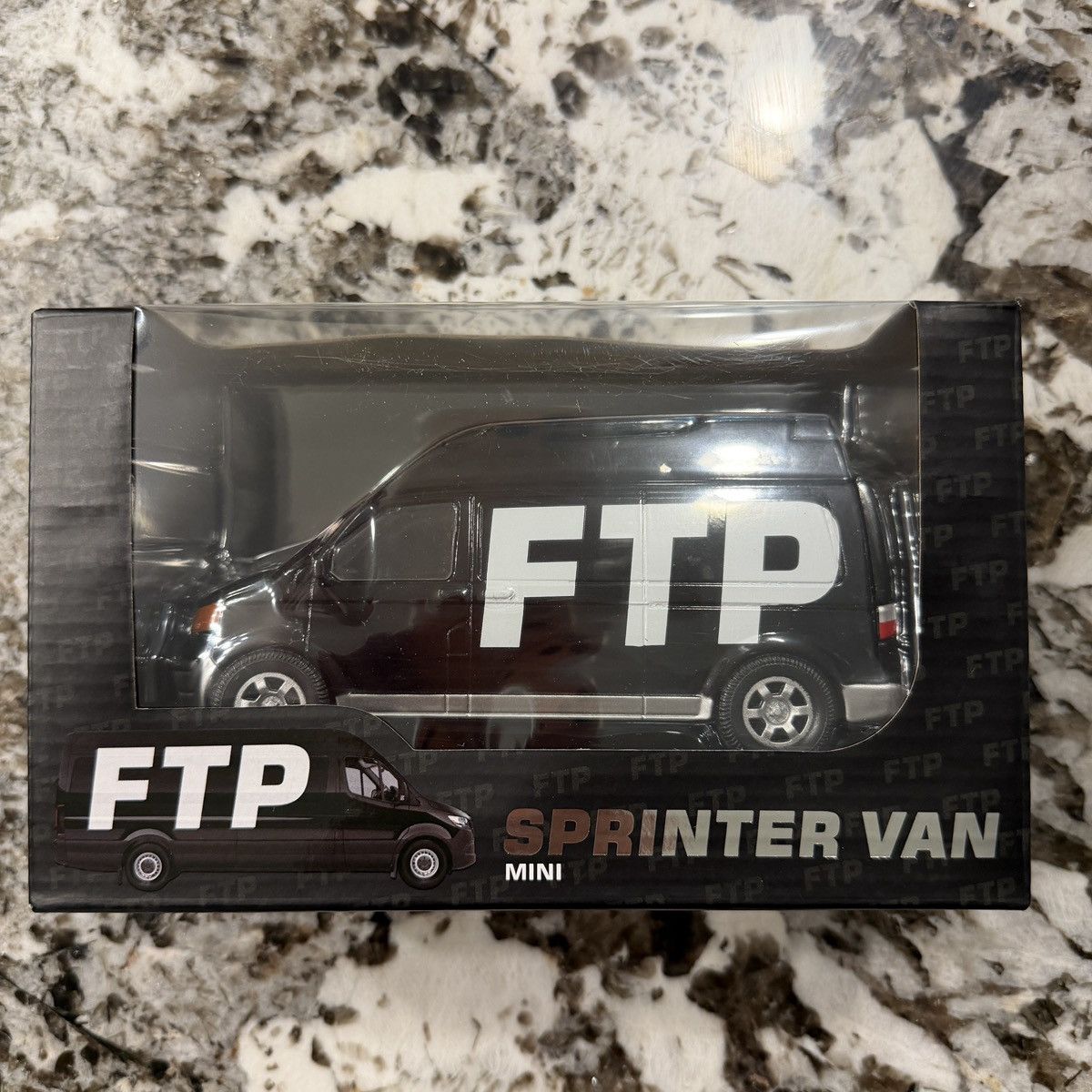 Fuck The Population FTP Mini Sprinter Van 1:32 Scale Diecast Model Size ONE SIZE - 2 Thumbnail