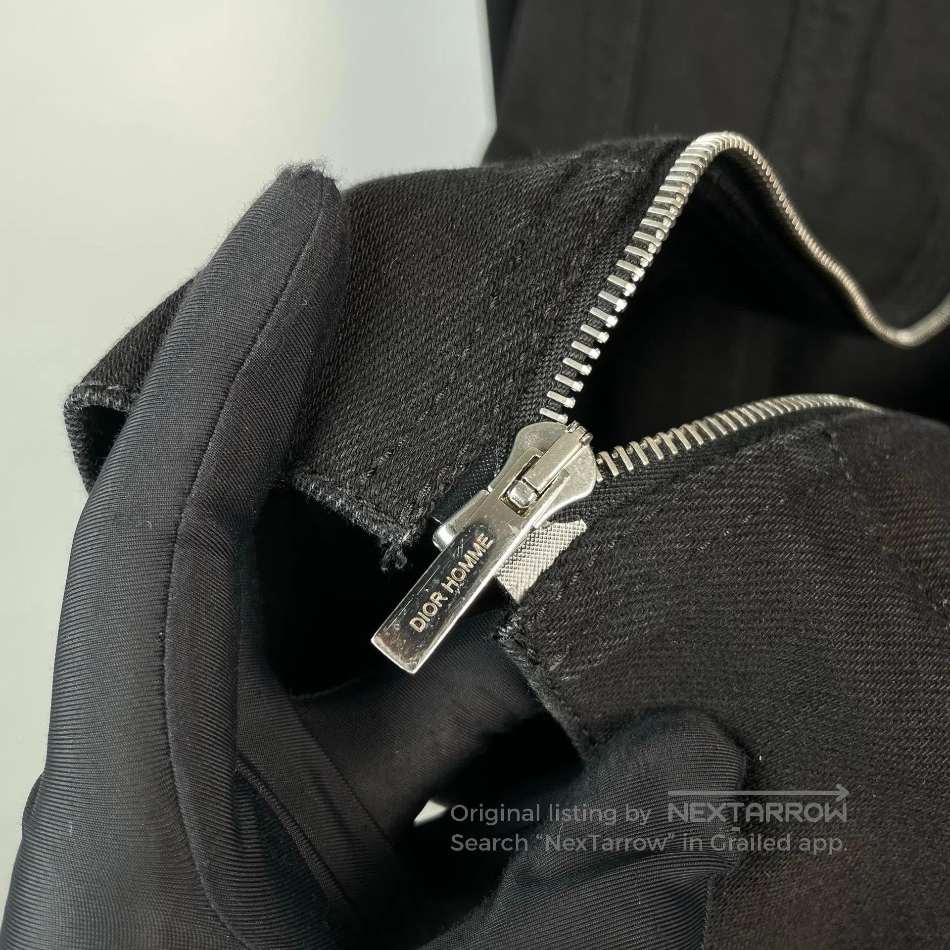 Dior Dior Black Flame Embroidered Letter Zip-Up Hooded Sweatshi Size US M / EU 48-50 / 2 - 7 Thumbnail