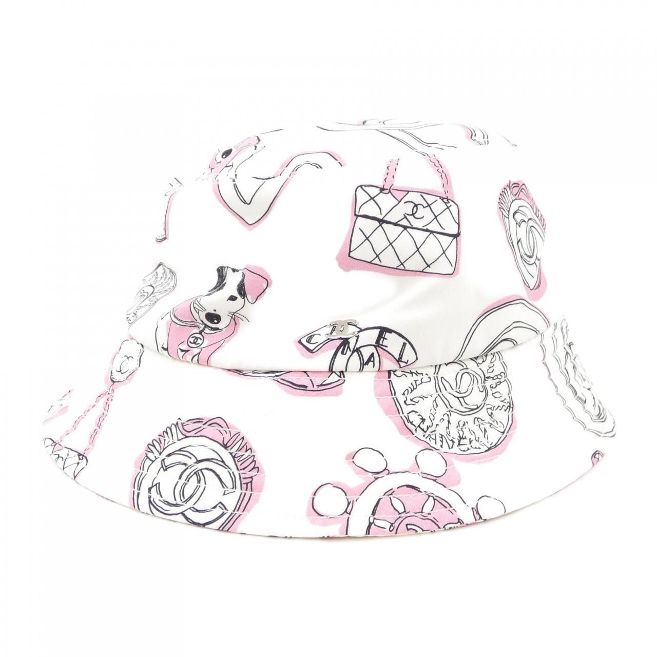 Chanel Chanel Chanel AA8952B10441 Hat Cotton Hats AA8952B10441 DUTY FREE for USA Size ONE SIZE - 1 Thumbnail