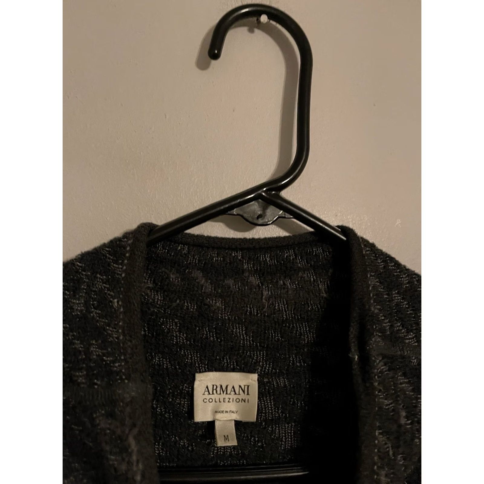 Armani VINTAGE Armani Collezioni Sweater Mens M Gray Italy Dark Geometric Roll Neck Men Size US M / EU 48-50 / 2 - 3 Thumbnail