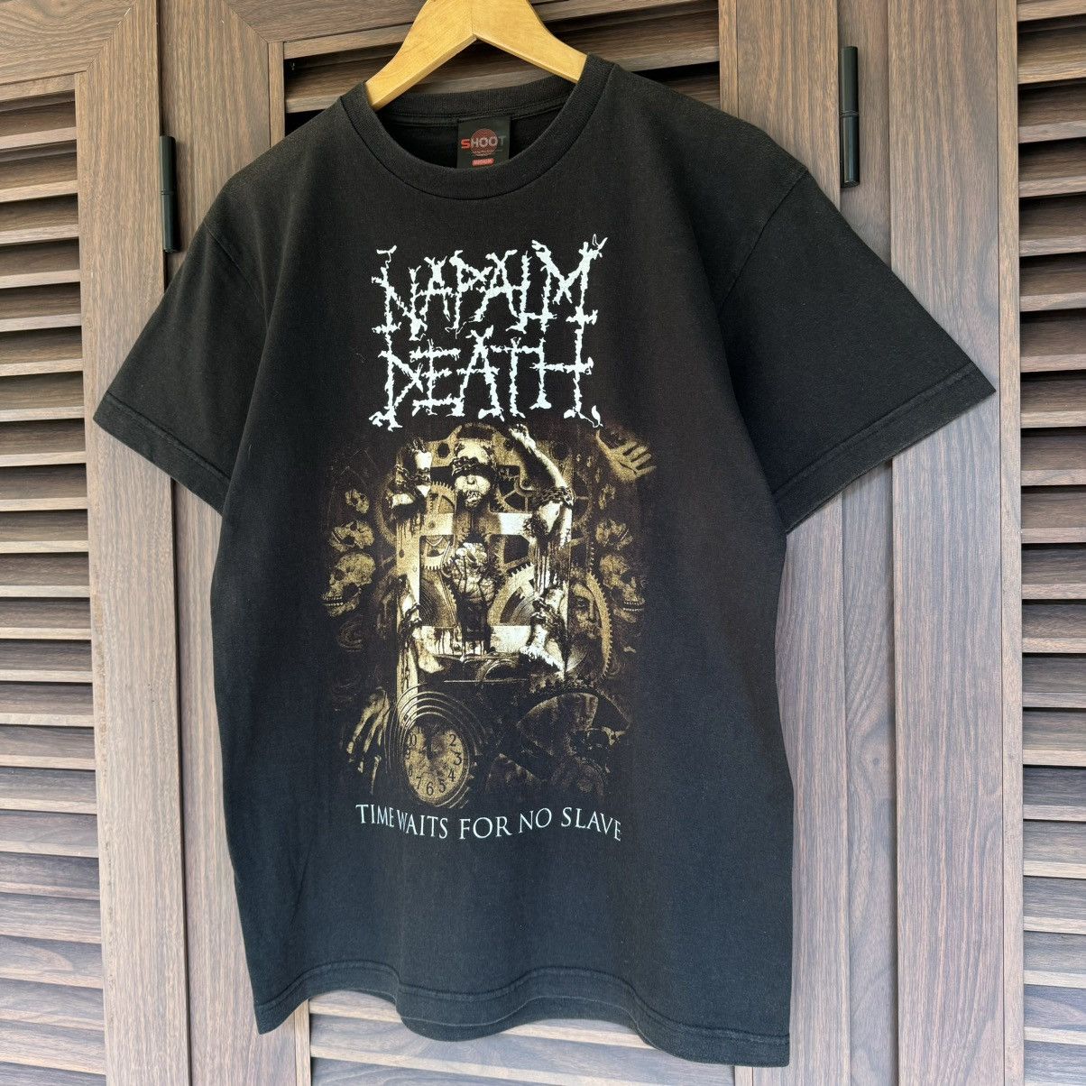Band Tees × Vintage Vintage Napalm Death ‼️ NO FUCKING SLAVE ‼️ Size US M / EU 48-50 / 2 - 2 Thumbnail