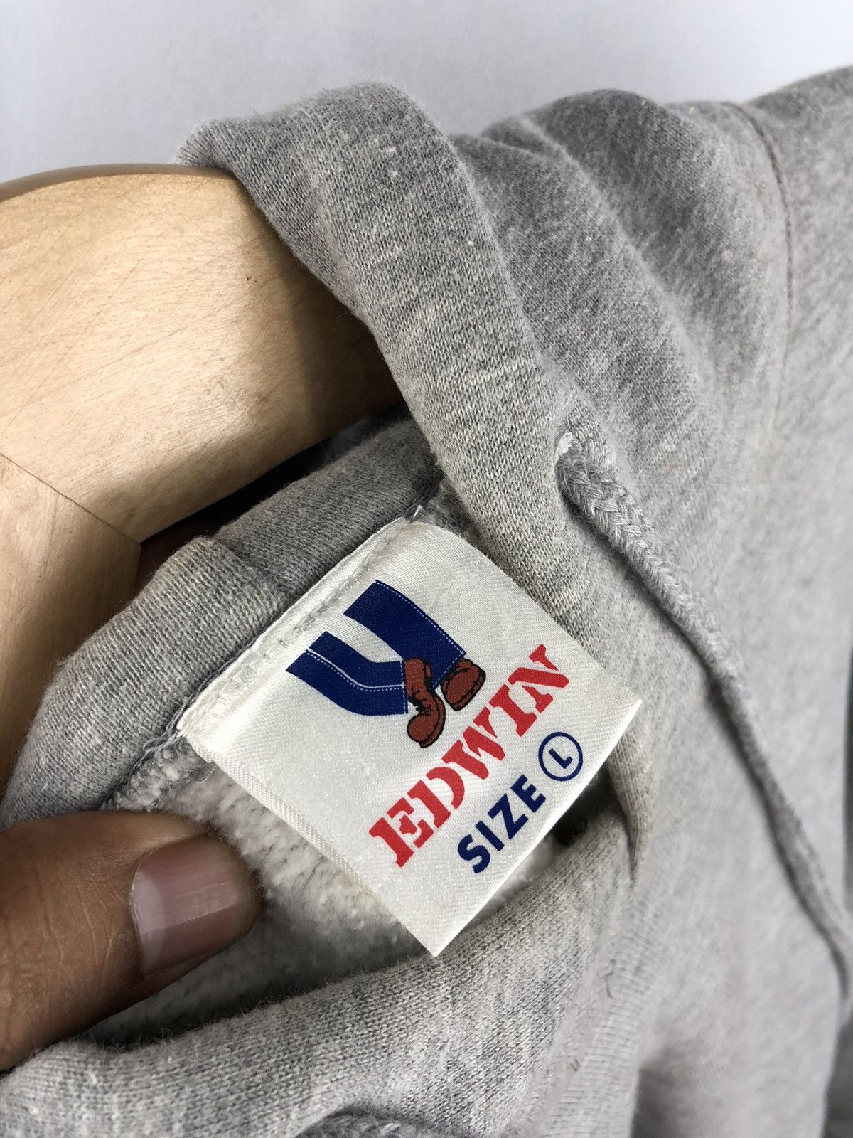 Edwin × Vintage Vintage edwin Sweater Hoodie Size US L / EU 52-54 / 3 - 7 Thumbnail