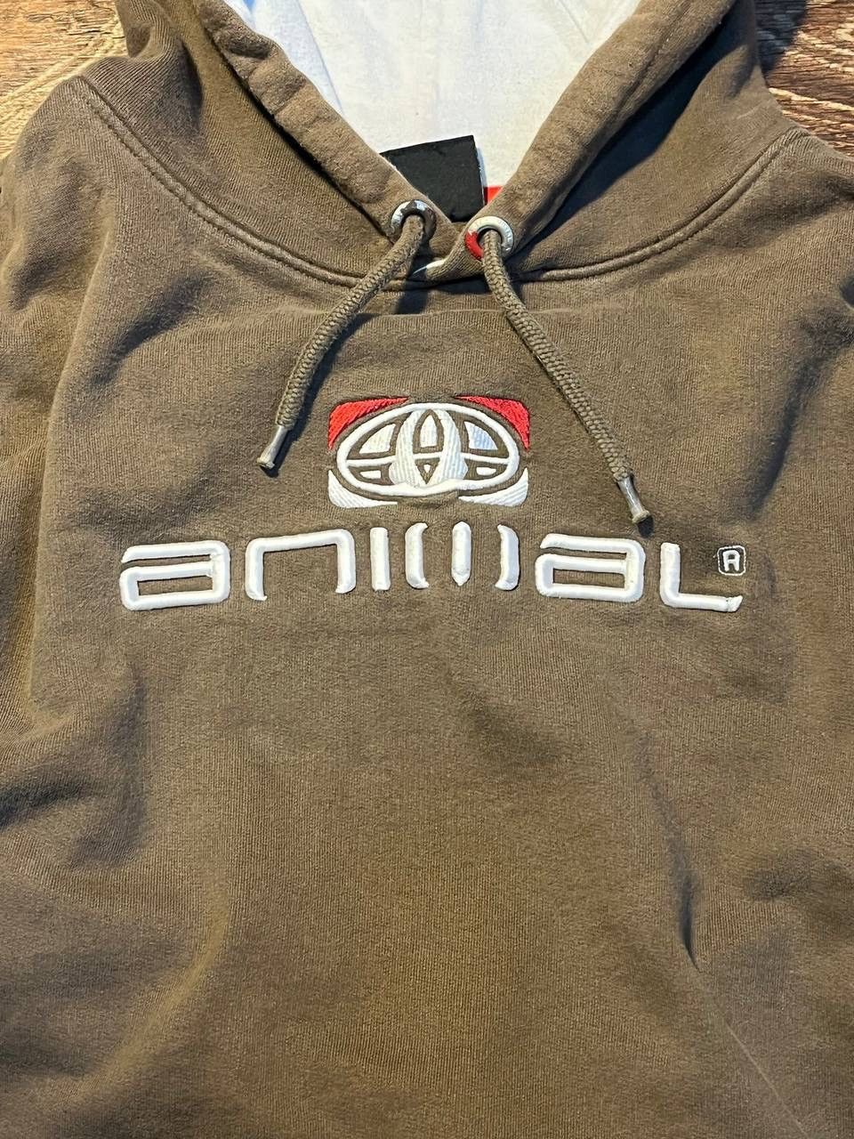 Vintage Animal Brown Hoodie y2k vintage Size US XL / EU 56 / 4 - 3 Thumbnail