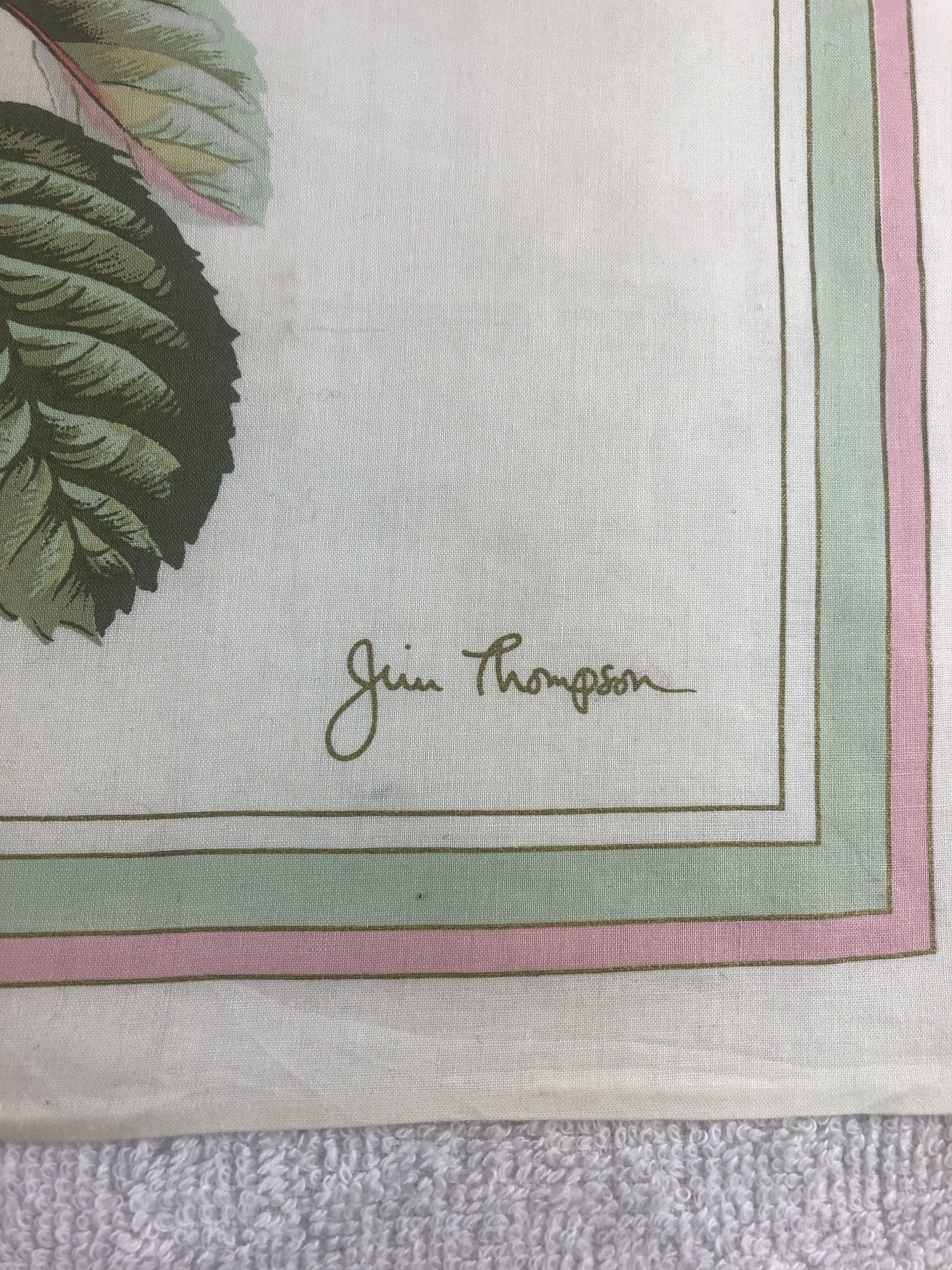 Jim Thompson × Vintage Jim Thompson Handkerchief / Bandana / Neckerchief Size ONE SIZE - 5 Thumbnail