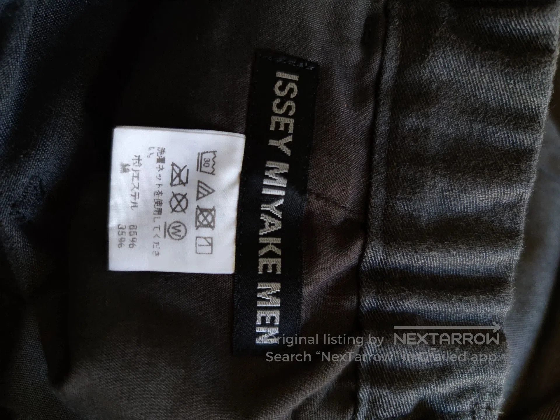 Issey Miyake Issey Miyake Men Gray Pleated Trousers. Size US 32 / EU 48 - 4 Thumbnail