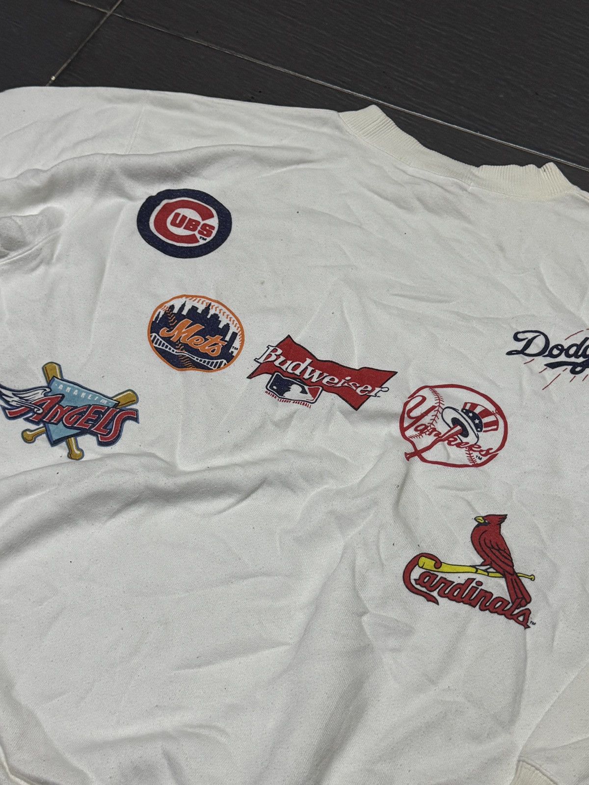Budweiser × MLB Vintage Budweiser X MLB ALL STARS logo sweatshirt Size US L / EU 52-54 / 3 - 3 Thumbnail