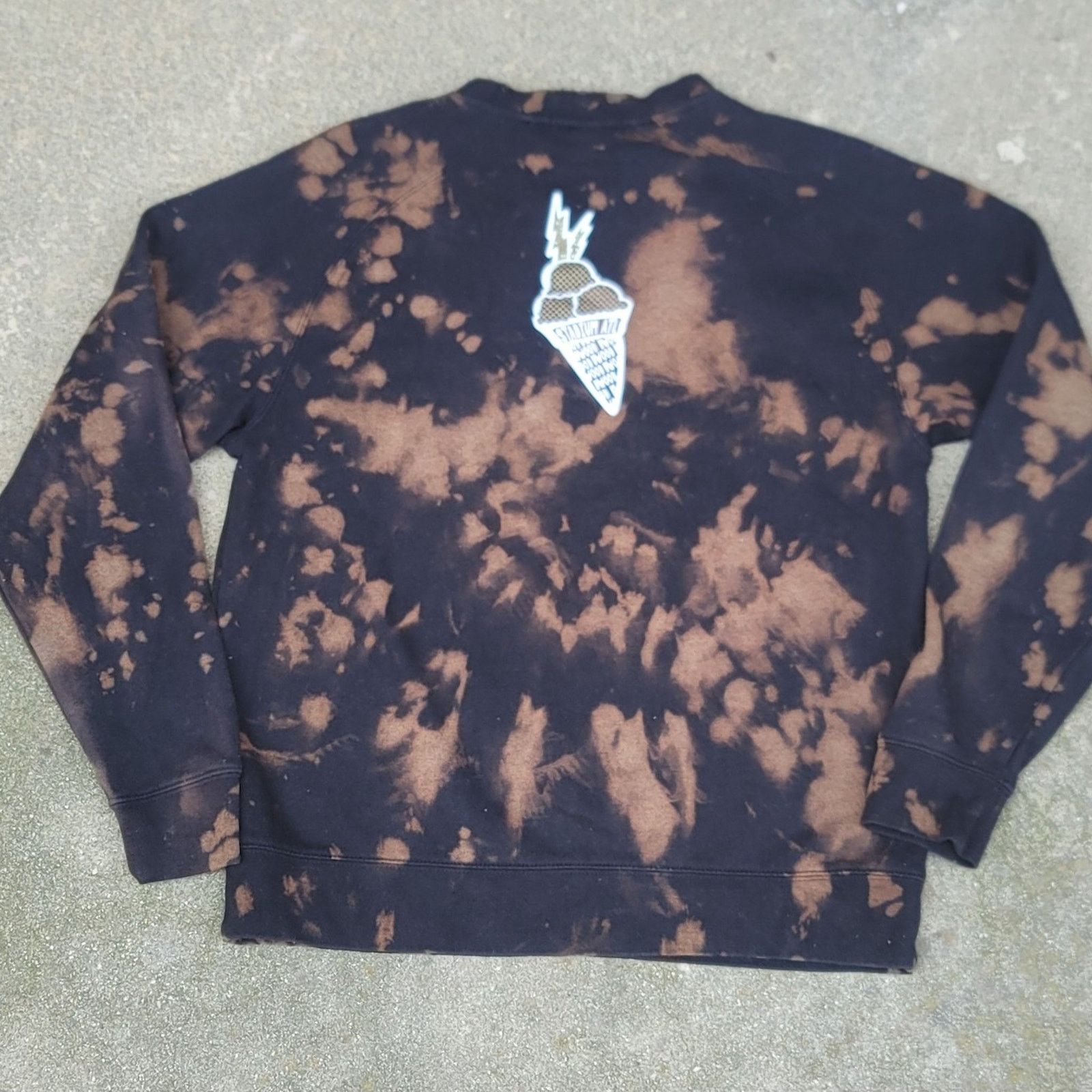 BWOOD B Wood Custom Bleach-dyed Atlanta Hip Hop Artist Sweatshirt Size US S / EU 44-46 / 1 - 4 Thumbnail