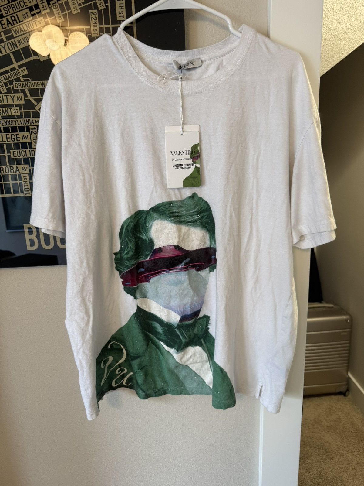 パーカー・フーディ VALENTINO SS25 Valentino Garavani hoodie (V3MF28NAPJ A03) セット割】VALENTINO フーディーパーカー&Tシャツ