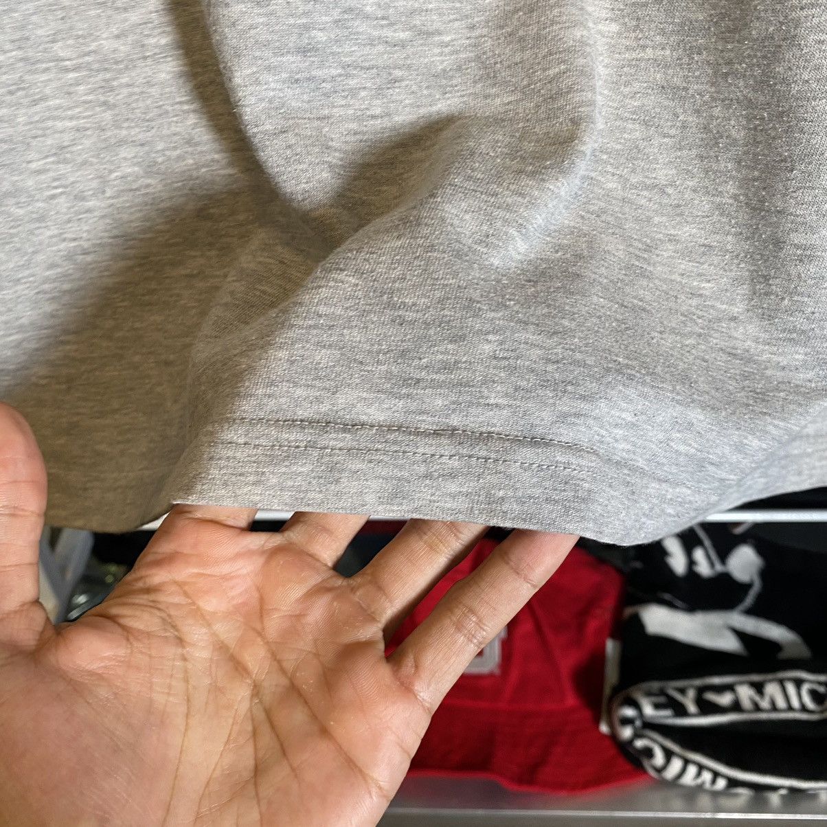 Polo Ralph Lauren × Vintage Polo Bear Polo Ralph Lauren Bear Grey Tee Shirt Sz Large Size US L / EU 52-54 / 3 - 7 Thumbnail