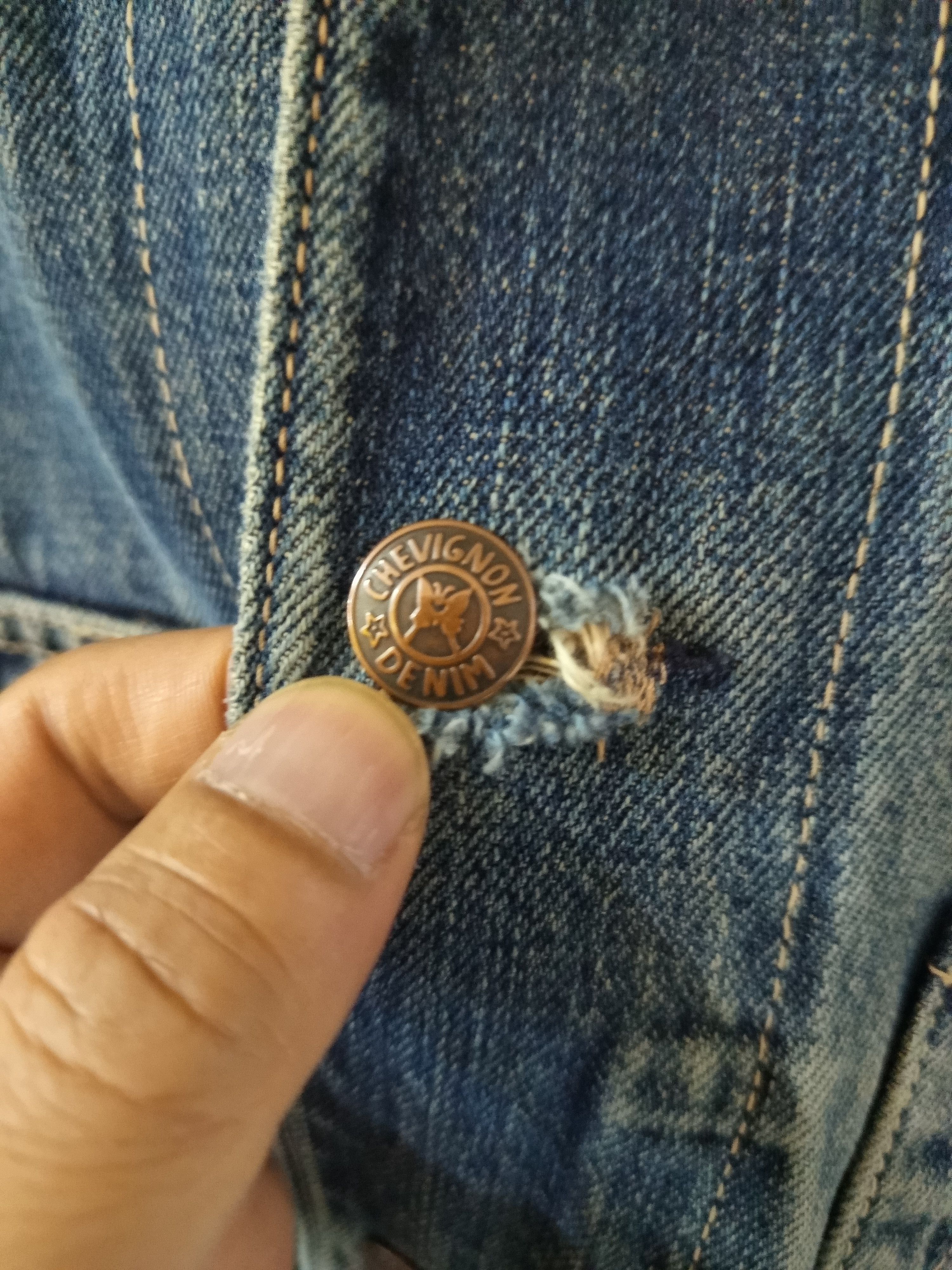 Chevignon Vintage Chevignon Selvedge Chore Jacket Size US M / EU 48-50 / 2 - 11 Thumbnail
