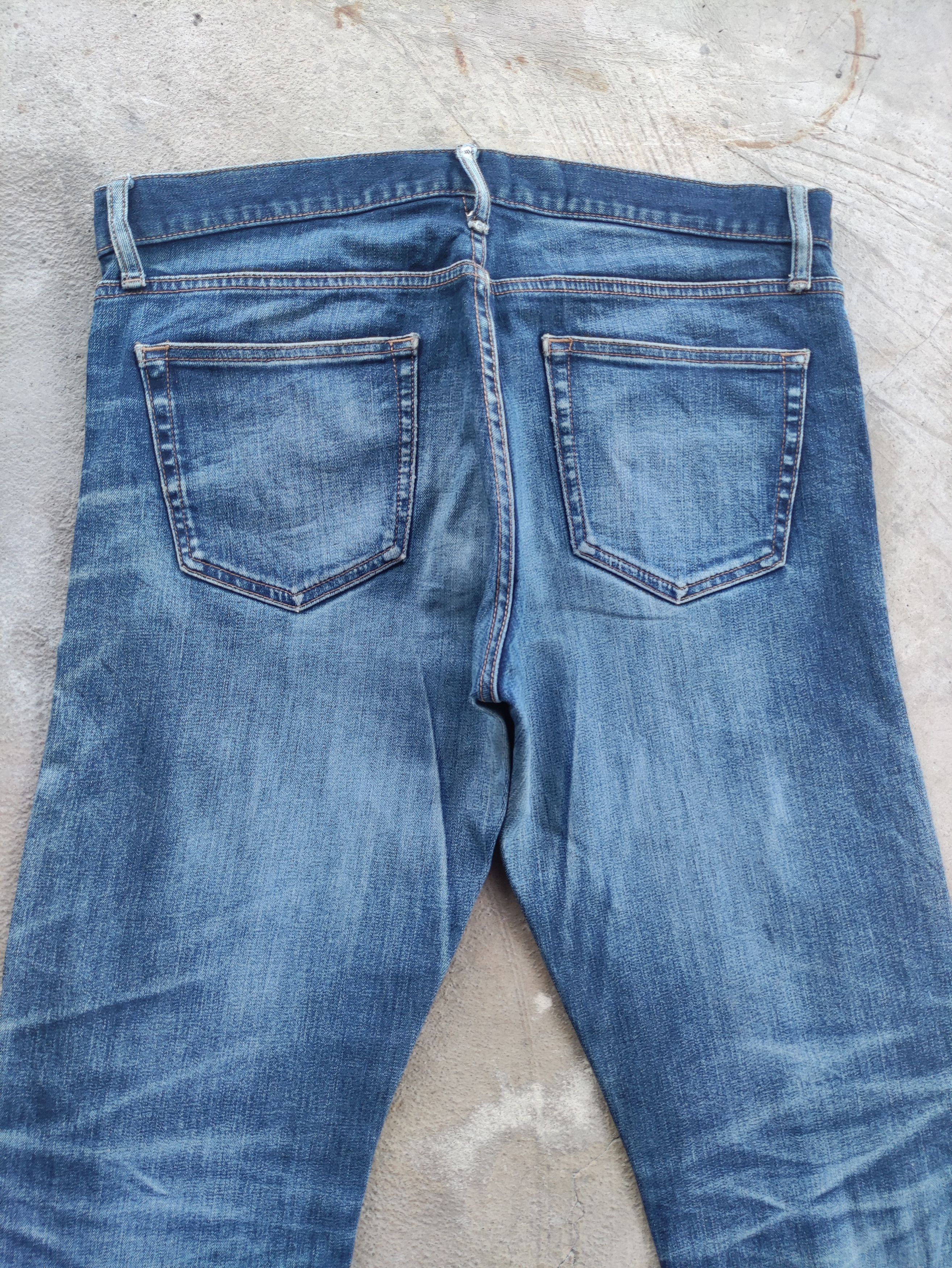 Japanese Brand Vintage Japanese Jean Distressed Faded Denim W36 Size US 36 / EU 52 - 9 Thumbnail